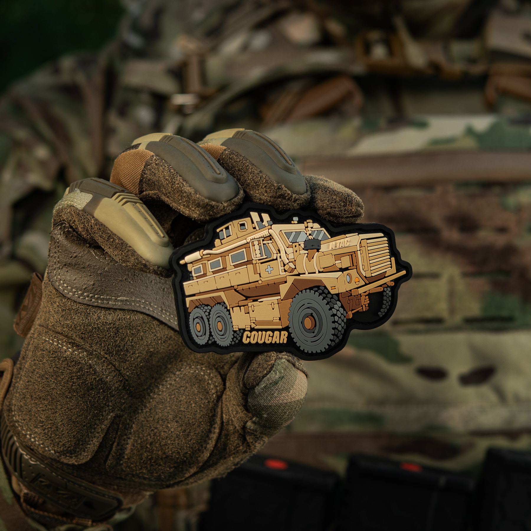 M-Tac нашивка Cougar (PVC) — 8