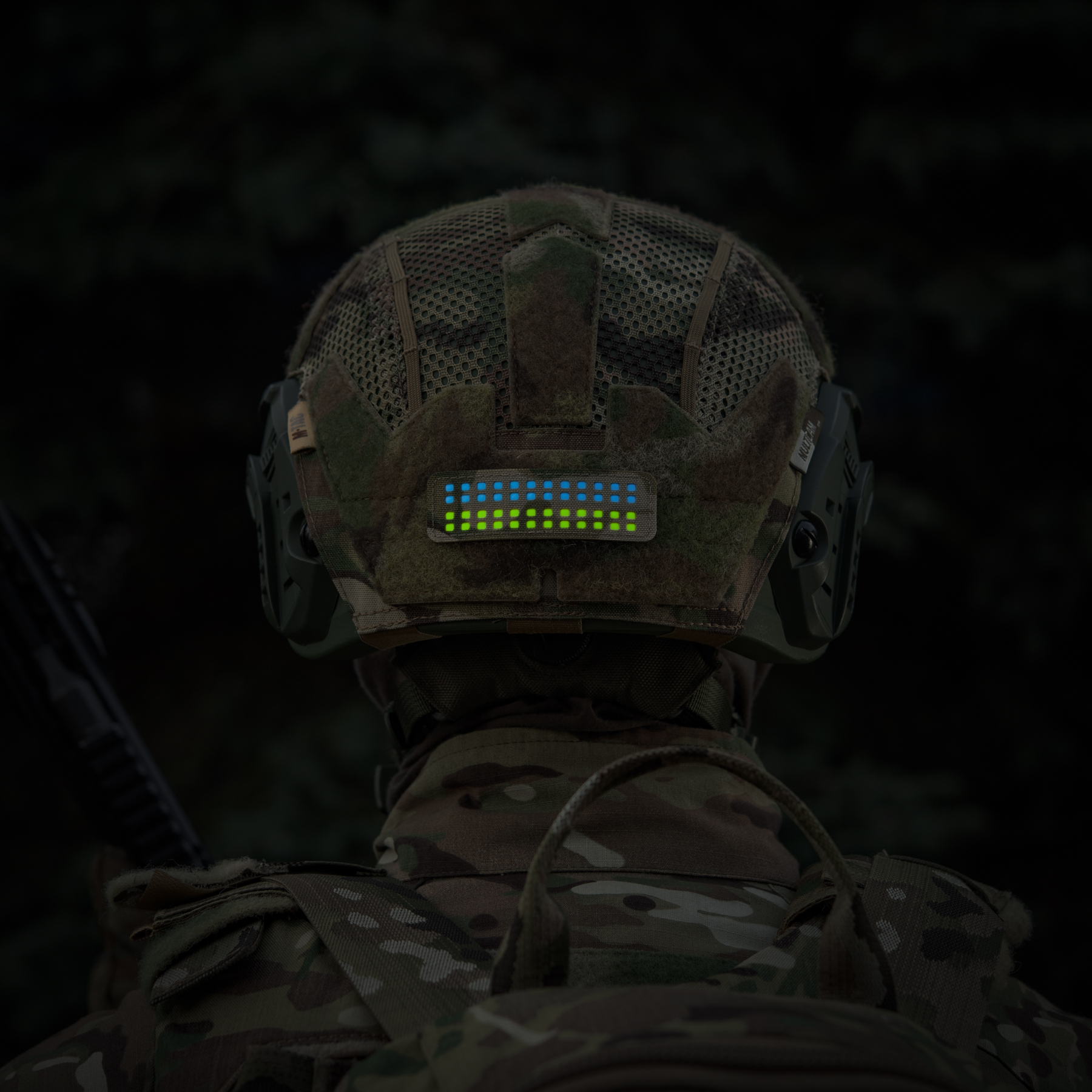 M-Tac нашивка флаг Украины 25х80 Laser Cut Multicam/Yellow/Blue/GID — 6