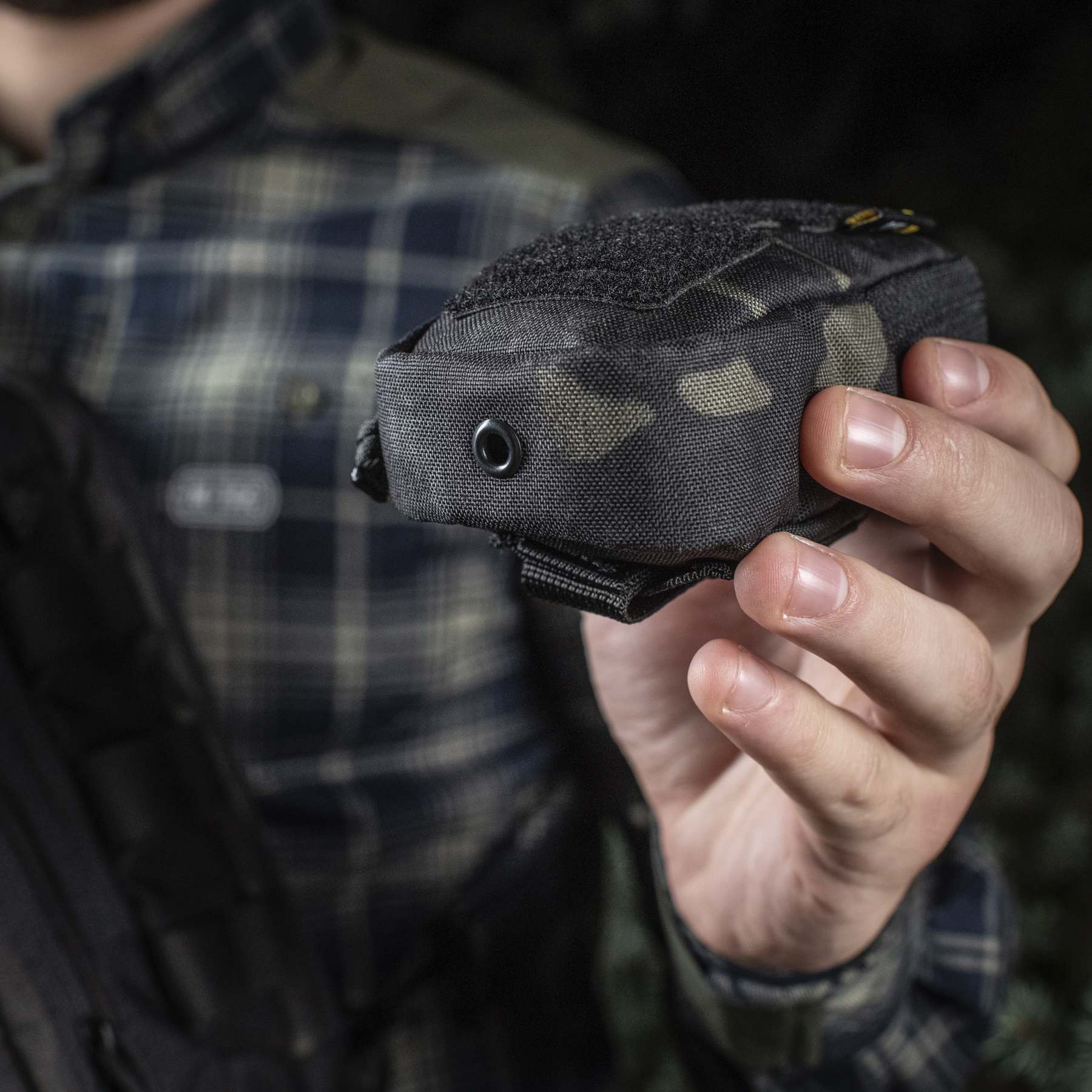 M-Tac подсумок утилитарный плечевой Elite Gen.II Multicam Black — 17