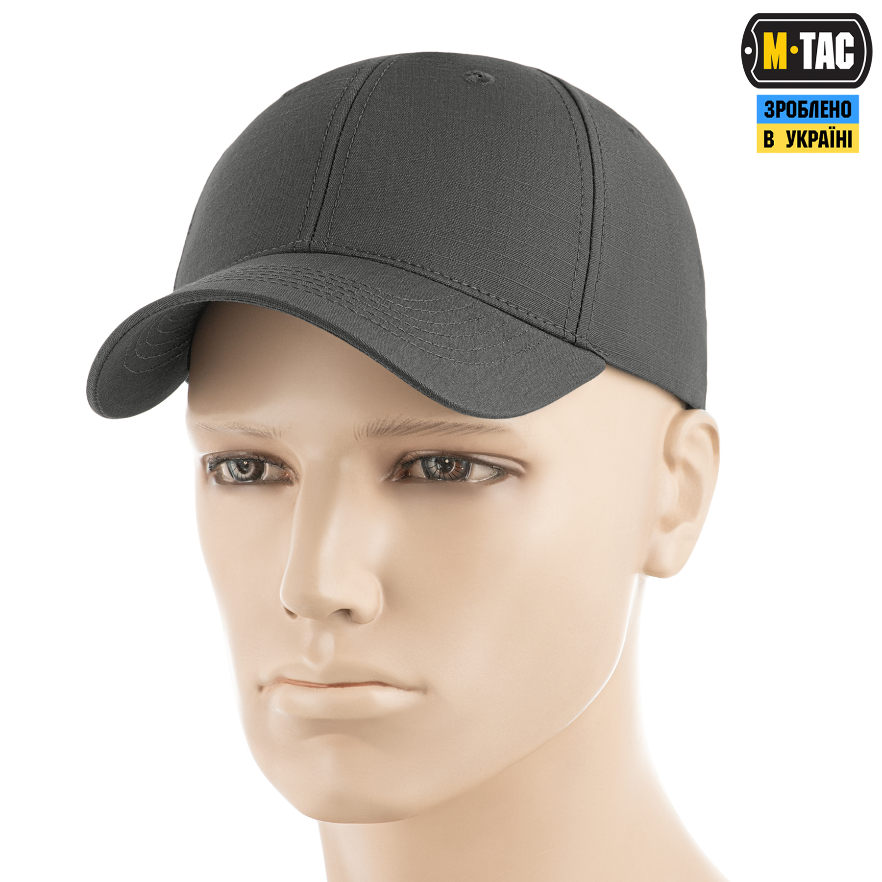 M-Tac бейсболка Elite Flex рип-стоп Wolf Grey — 2
