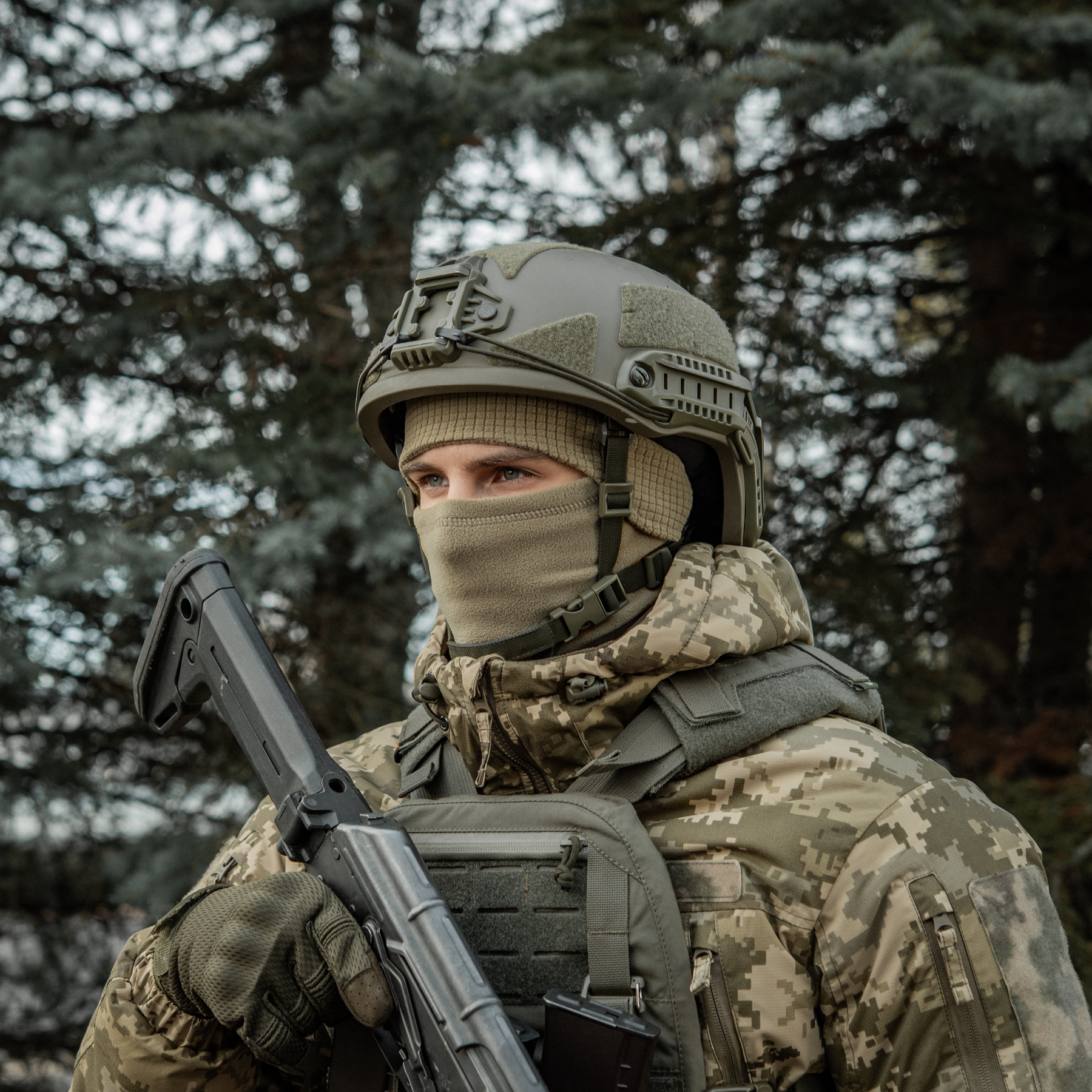 M-Tac шапка-подшлемник Gen.II флис рип-стоп Tan — 12