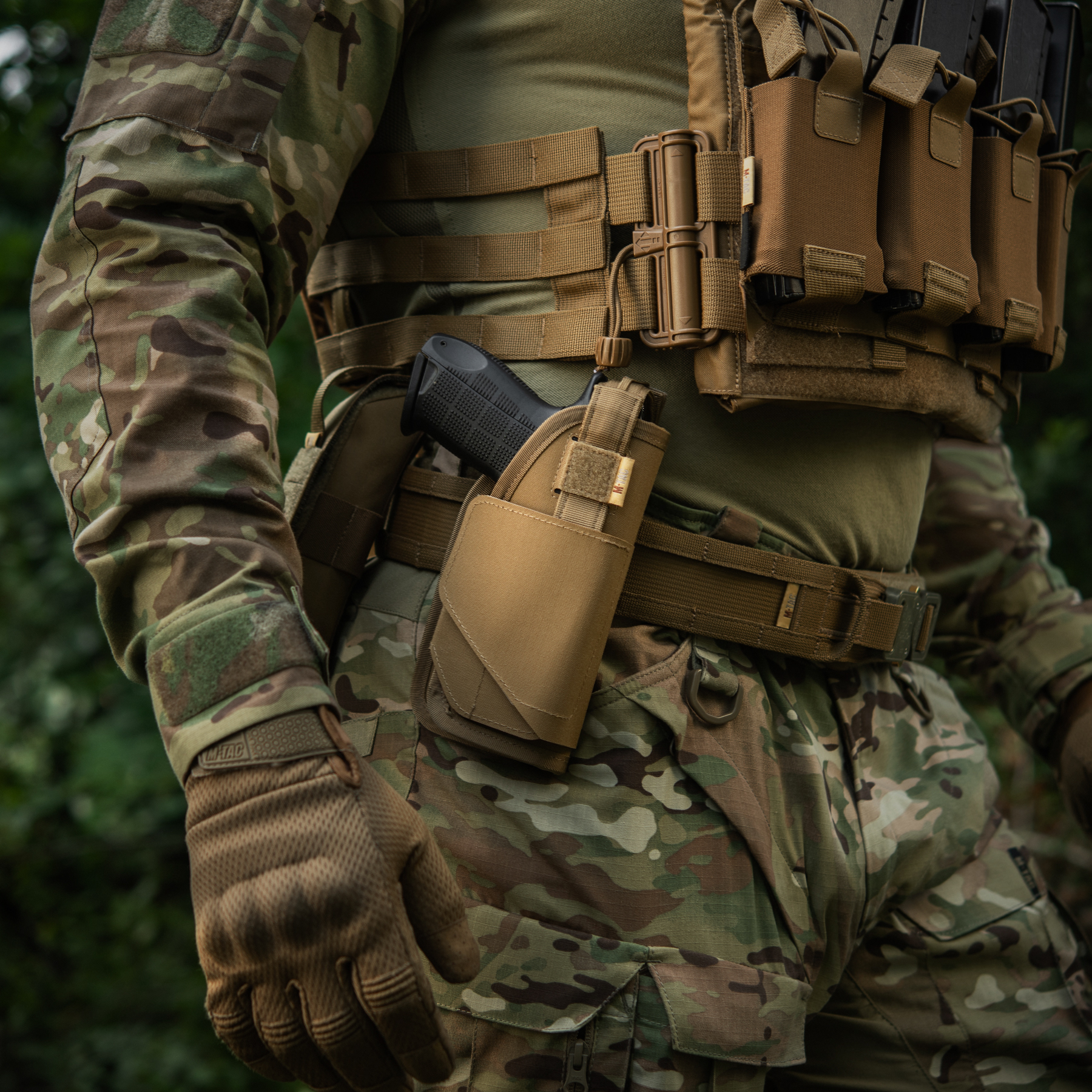 M-Tac кобура универсальная Elite Rights Coyote — 9