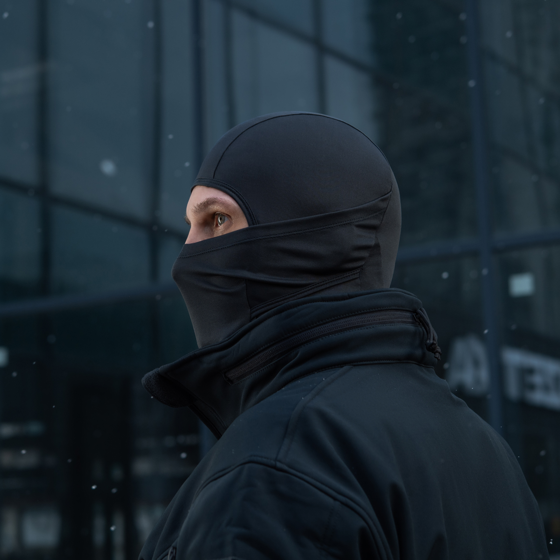 M-Tac балаклава-ниндзя потоотводящая Polartec Dark Navy Blue — 14
