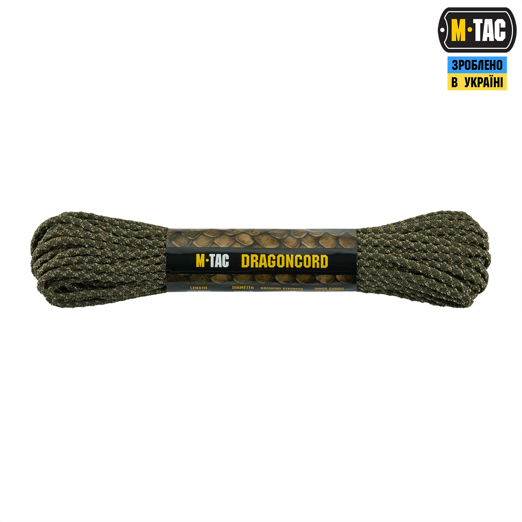 Купити [M-Tac паракорд Dragon Cord 15m Ranger Green/Tan] – ціни ...
