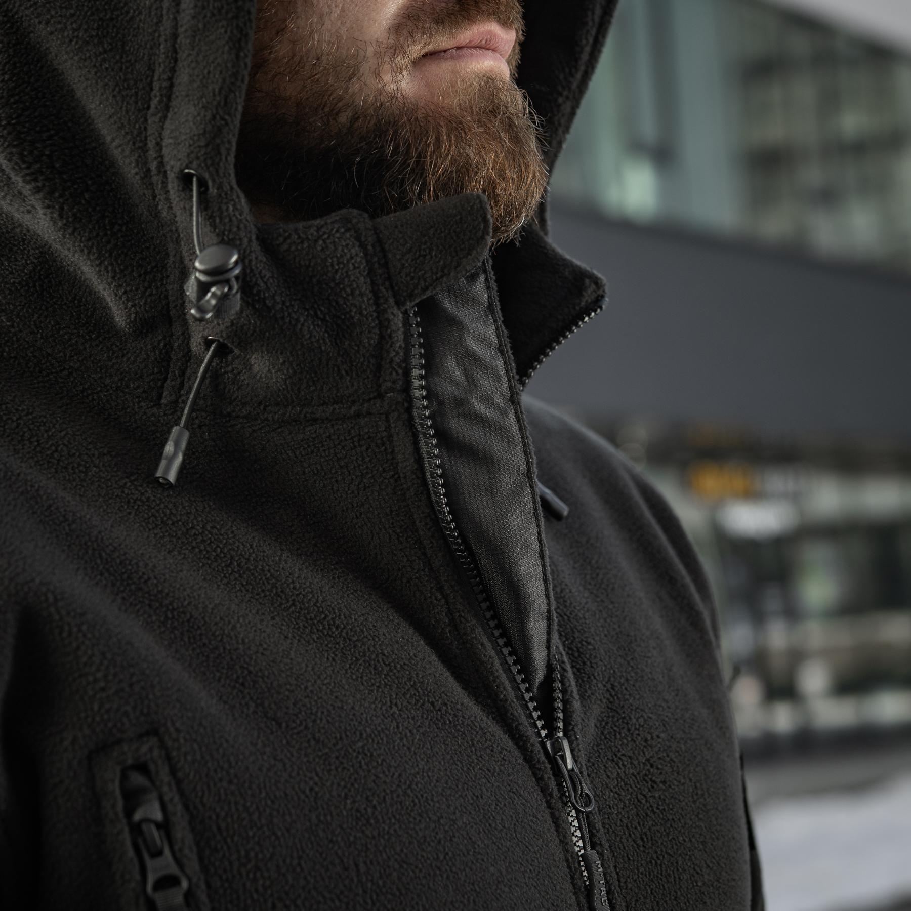 M-Tac куртка флисовая Windblock Division Gen.II Black — 36