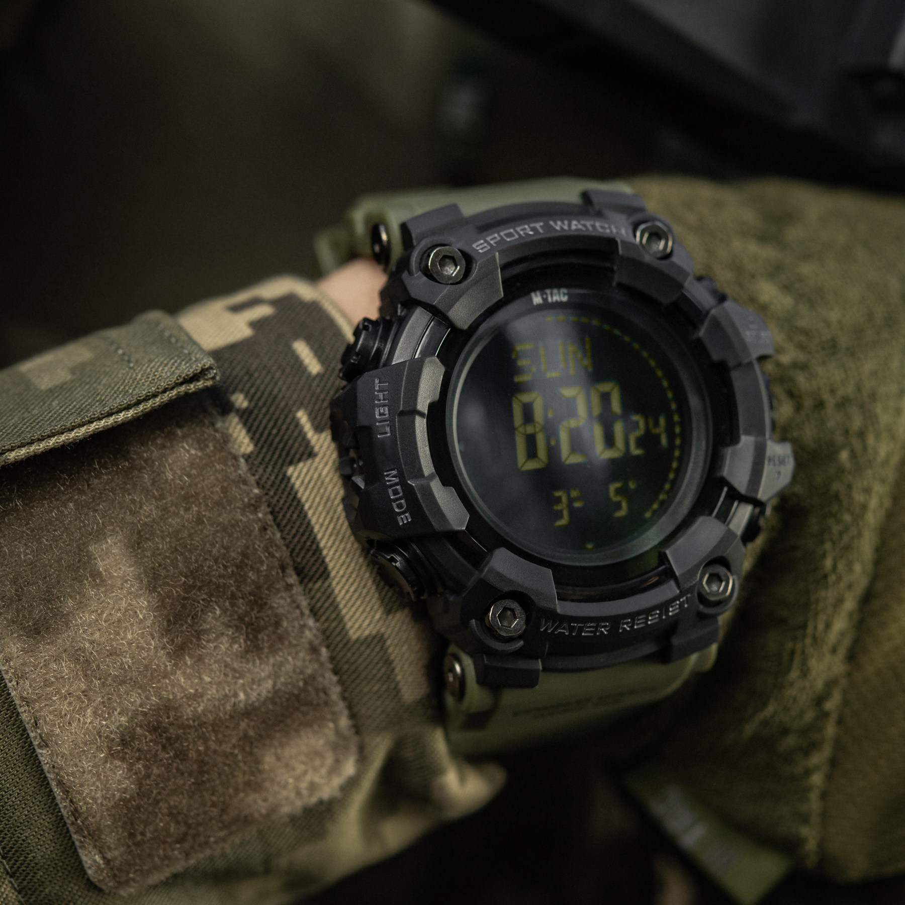 M-Tac часы тактические 2037 Army Green — 7