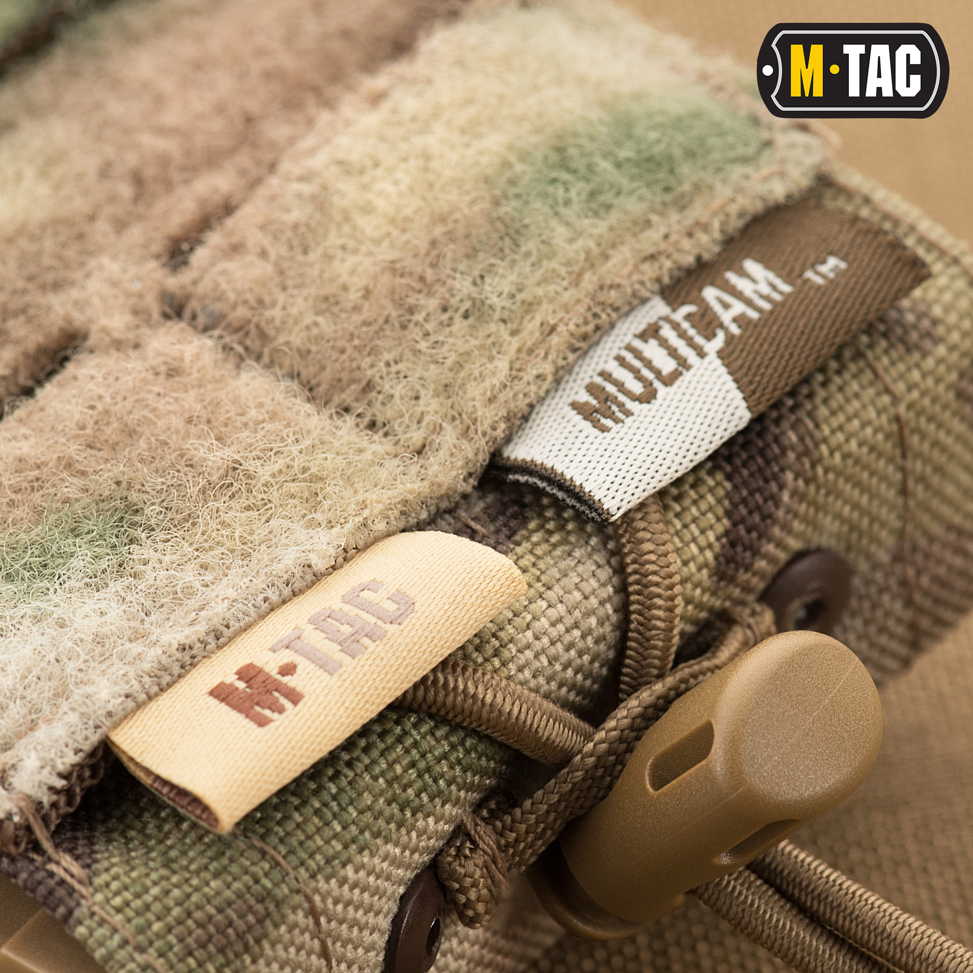 M-Tac подсумок для АК открытый с липучкой Elite Multicam — 6