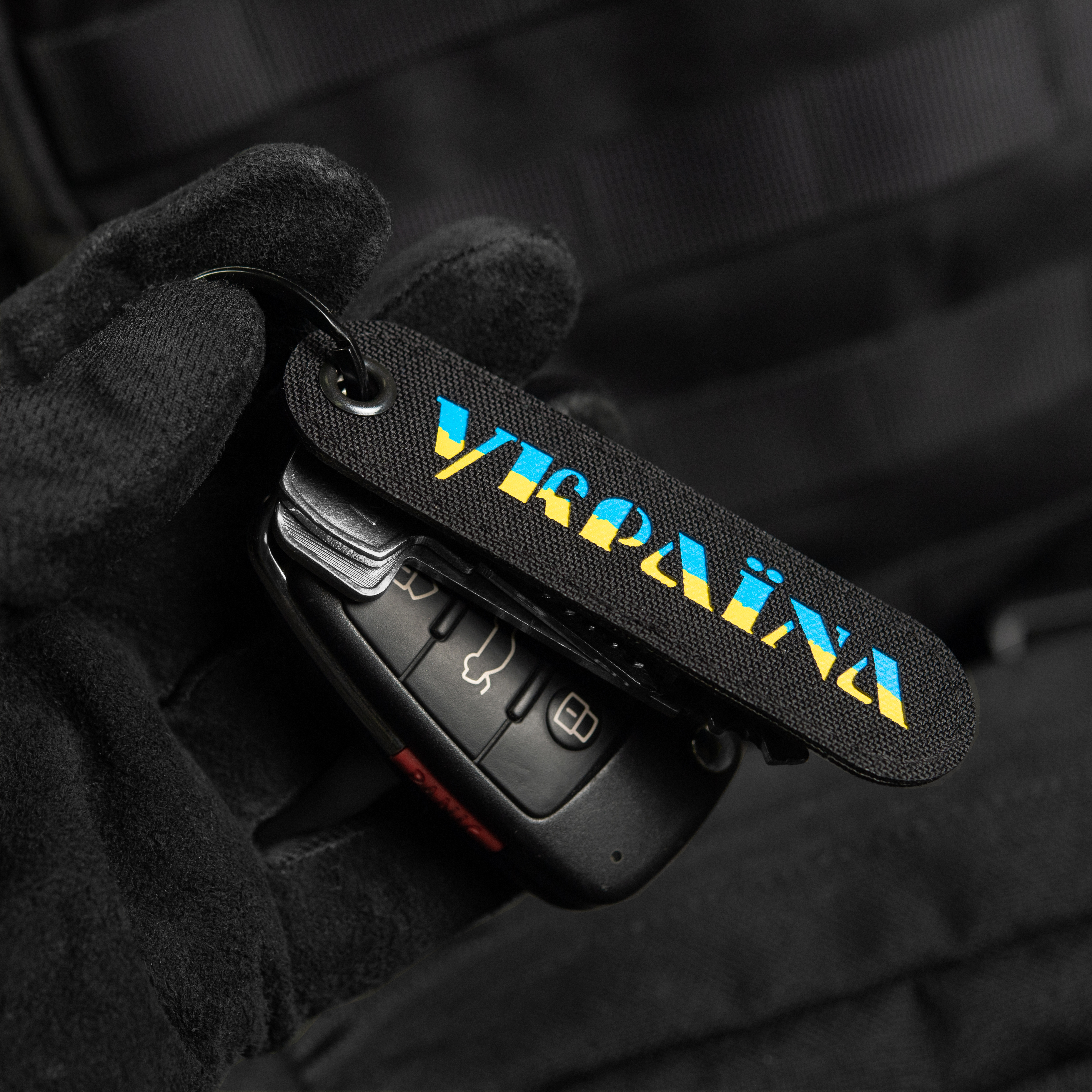 M-Tac брелок Україна Black/Yellow/Blue — 9