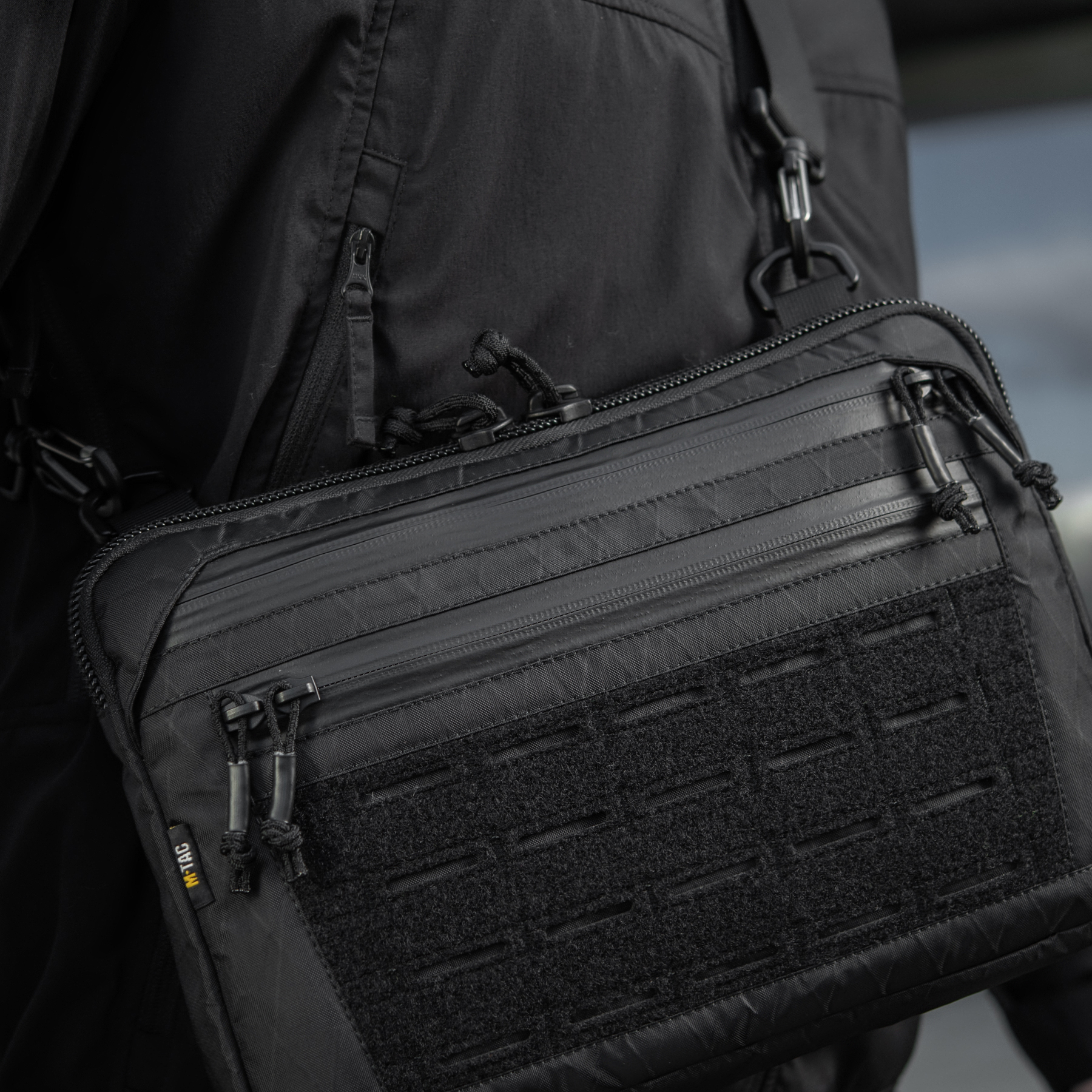 M-Tac сумка Admin Bag Medium X-Pac Elite з липучкою Black — 17