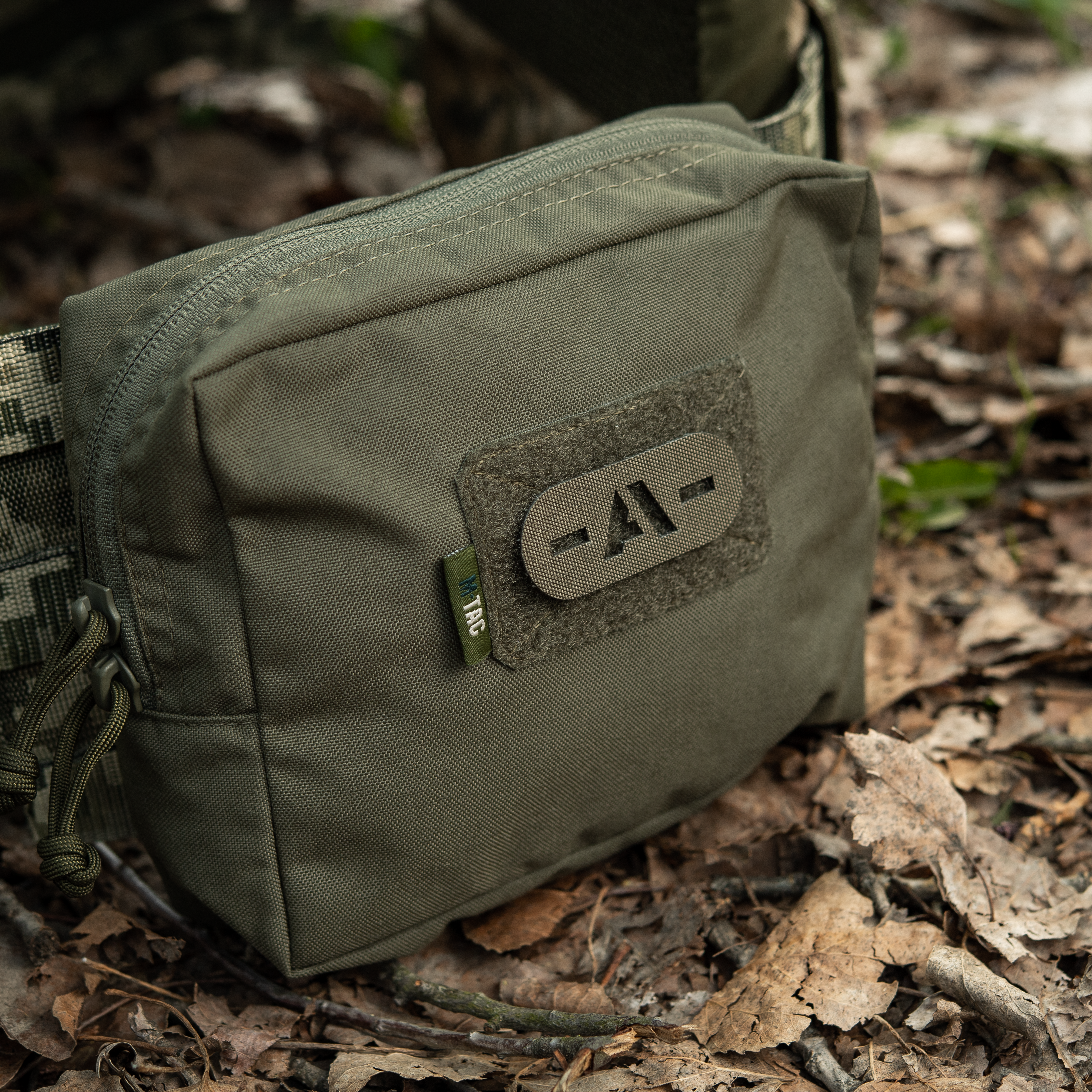 M-Tac нашивка группа крови -A- сквозная Laser Cut Ranger Green — 4