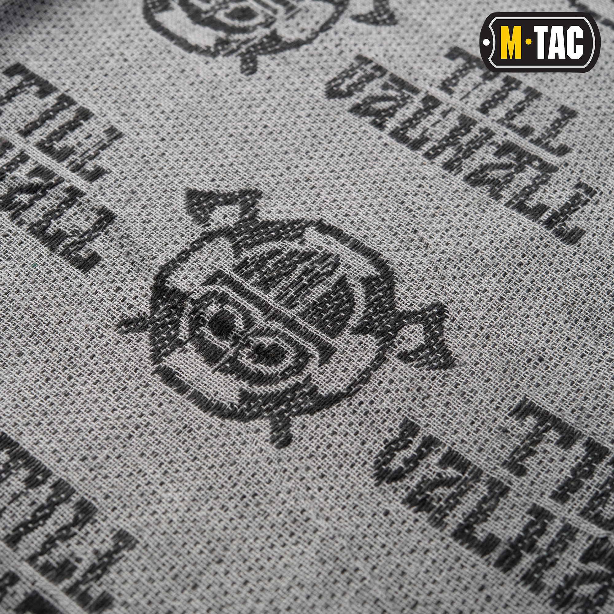 M-Tac шарф шемаг Til Valhall Grey/Black — 3