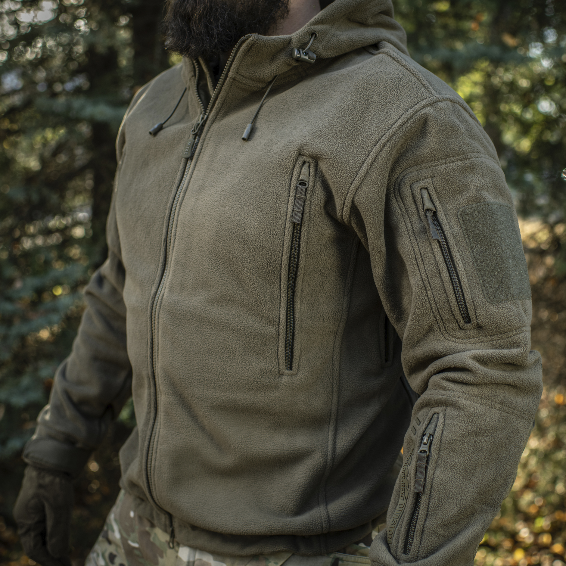 M-Tac куртка флисовая Windblock Division Gen.II Dark Olive — 18
