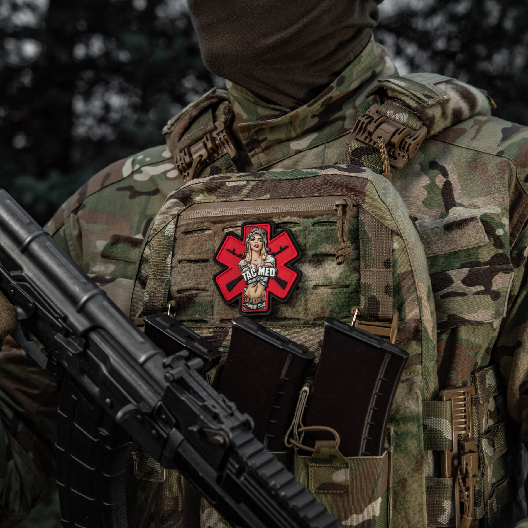 M-Tac нашивка TacMed PVC MC — 9