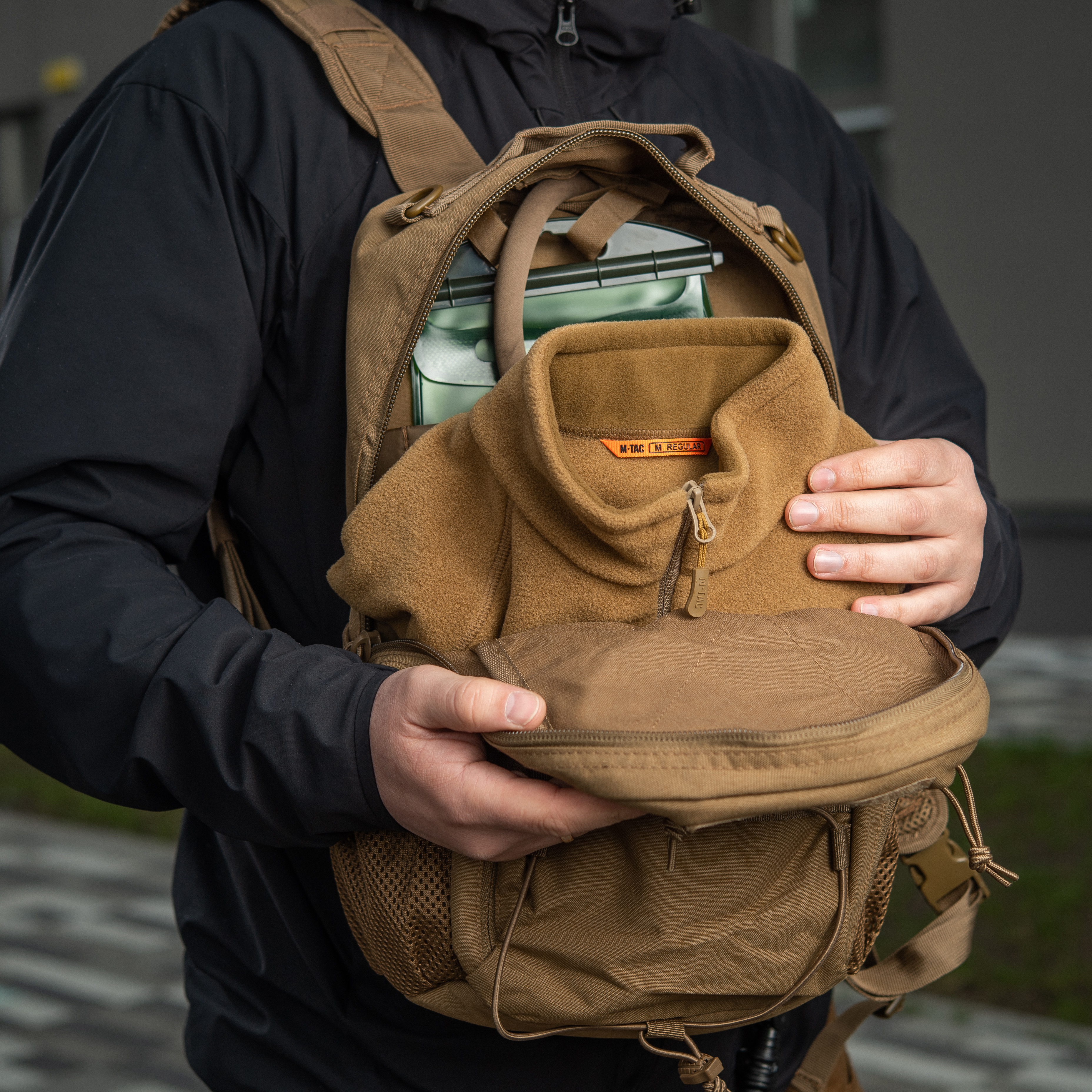 M-Tac рюкзак Urban Line Force Pack Coyote Brown — 17