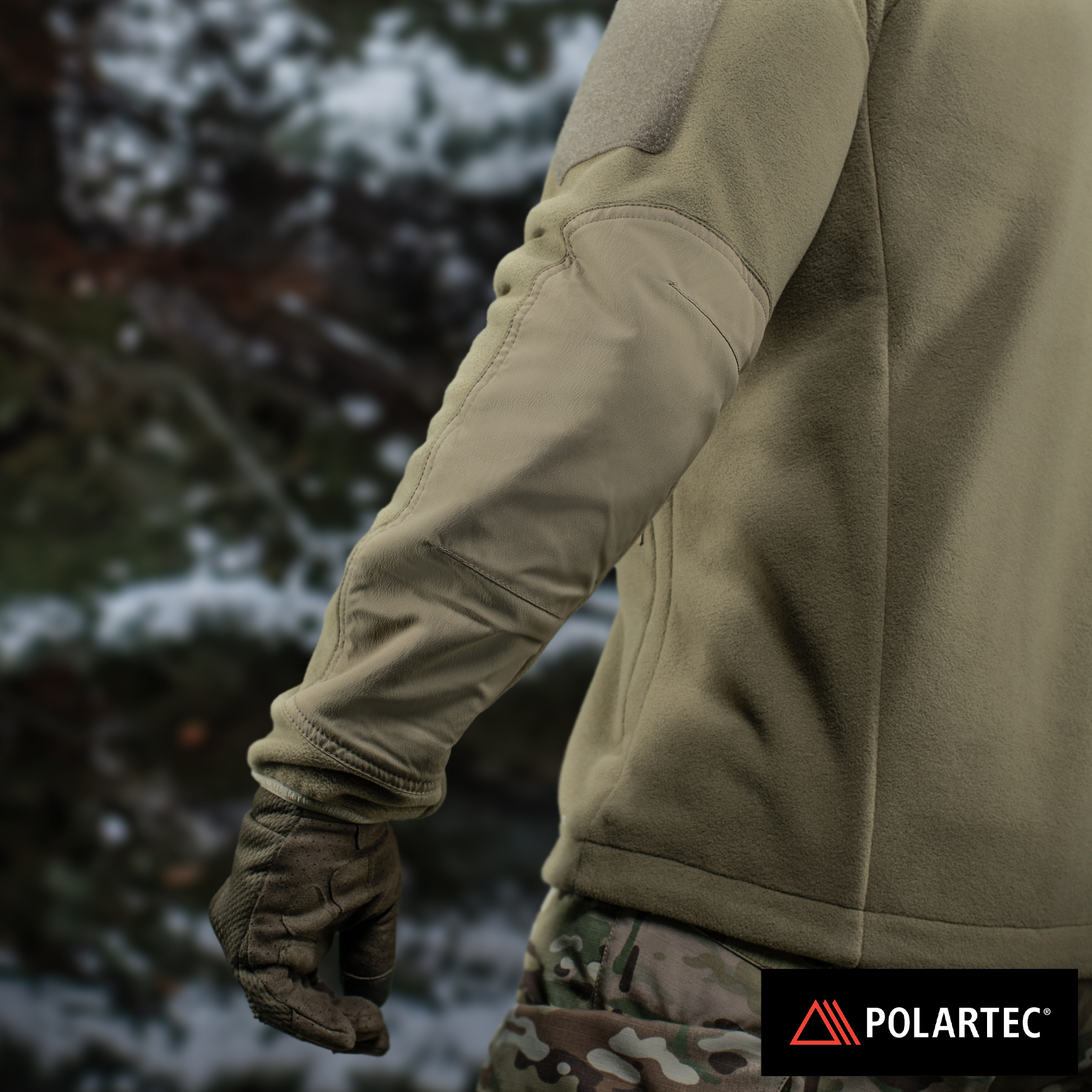M-Tac куртка Combat Fleece Polartec Jacket Tan — 11