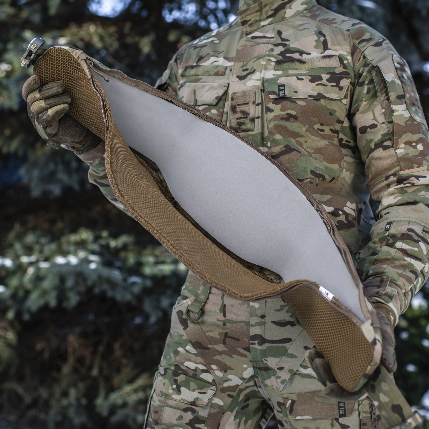 M-Tac пояс тактический War Belt ARMOR Tegris D-Ring Cobra Multicam — 17