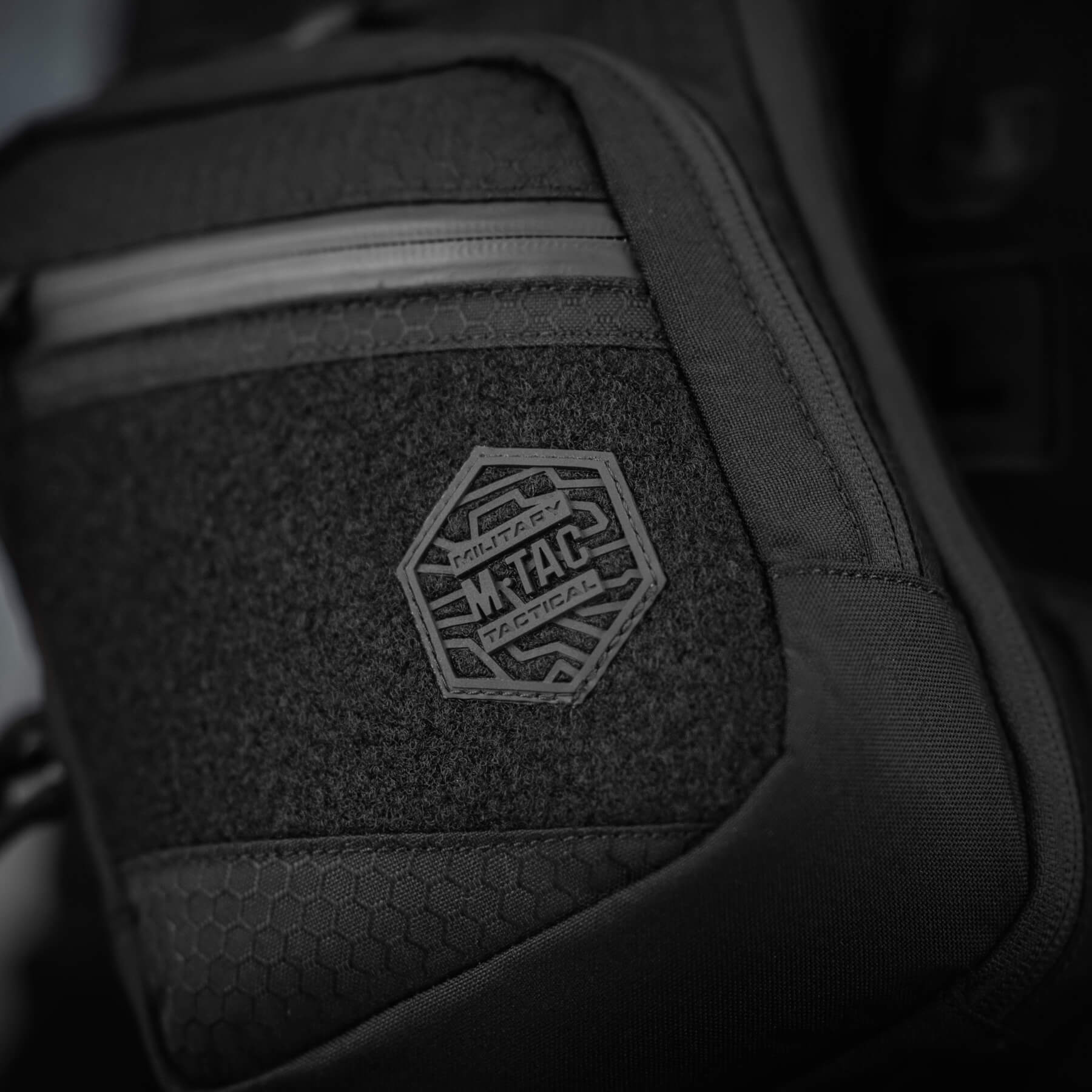 M-Tac сумка Sling Pistol Bag Hex с липучкой Black — 17