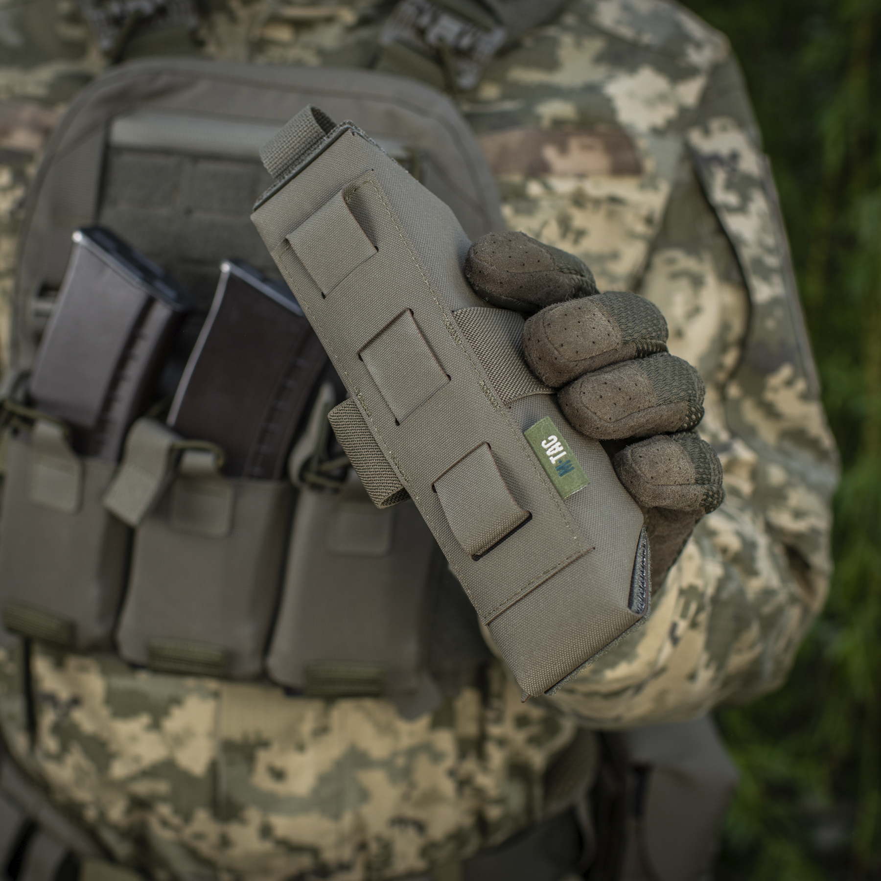 M-Tac подсумок для турникета закрытый Ranger Green — 16