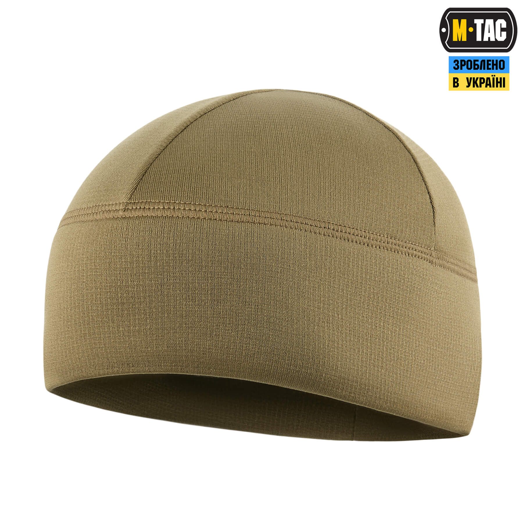 M-Tac шапка-подшлемник микрофлис рип-стоп Tan — 5