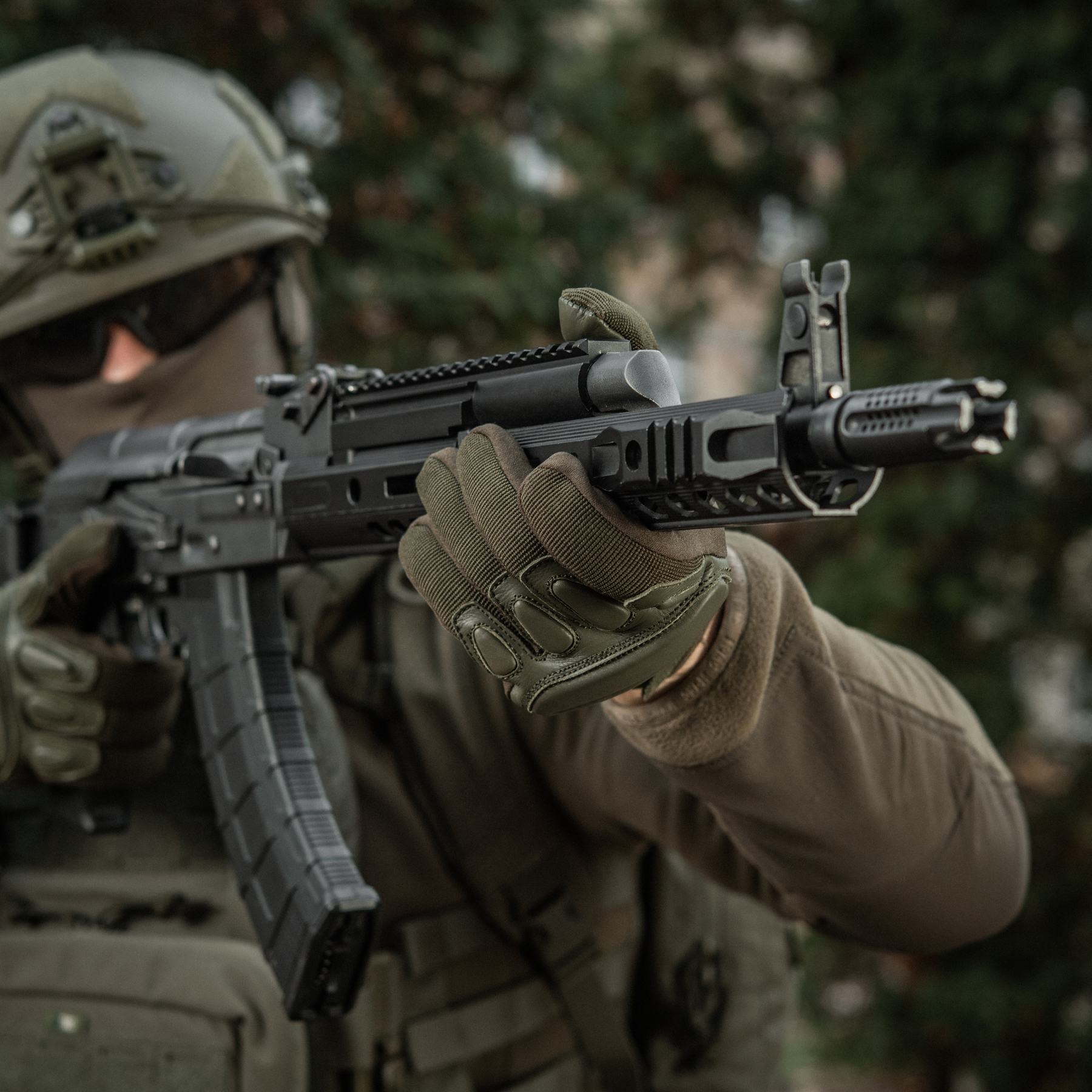 M-Tac перчатки Assault Mk.2 Olive — 12