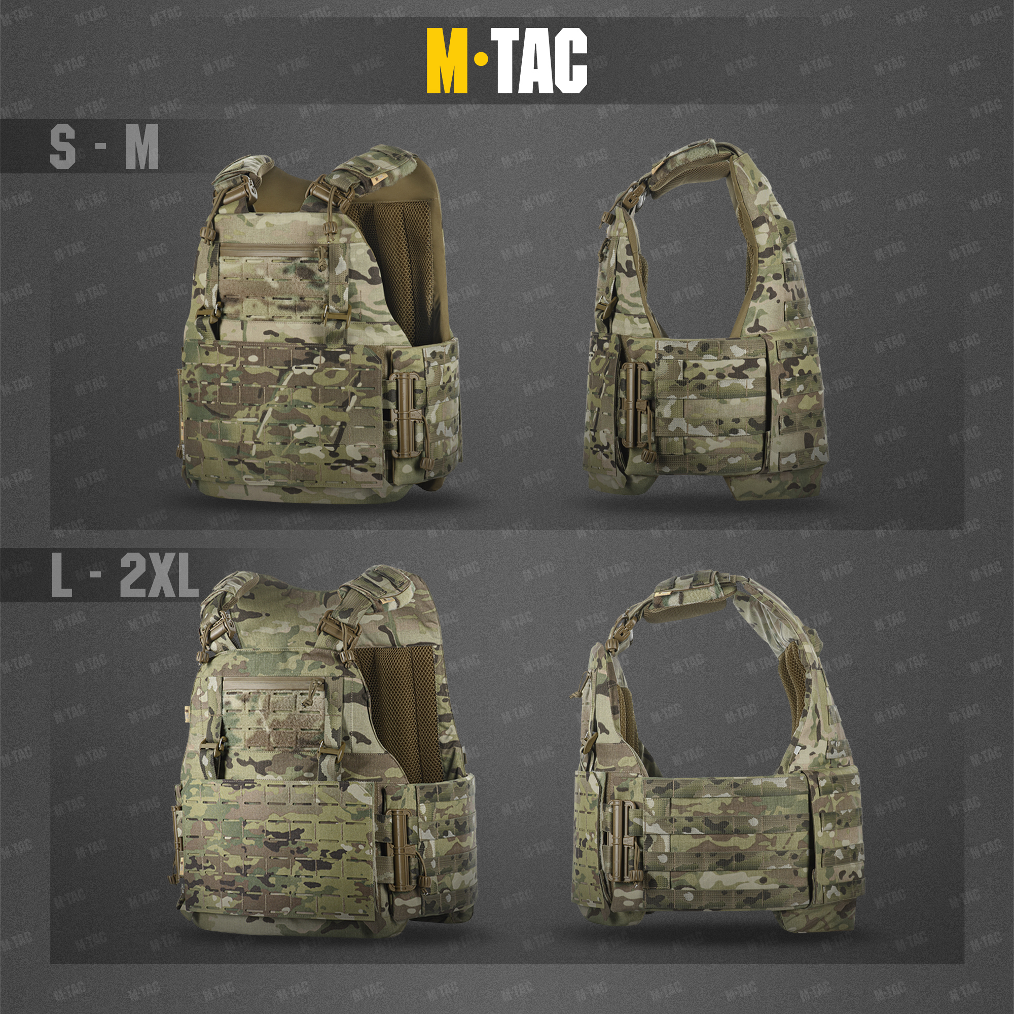 M-Tac чехол бронежилета Sturm Elite Multicam — 38