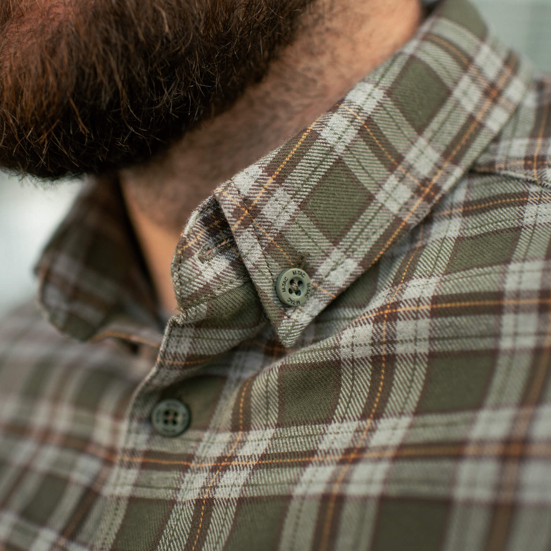 M-Tac рубашка Lumberjack Cotton Shirt Olive/Grey — 19