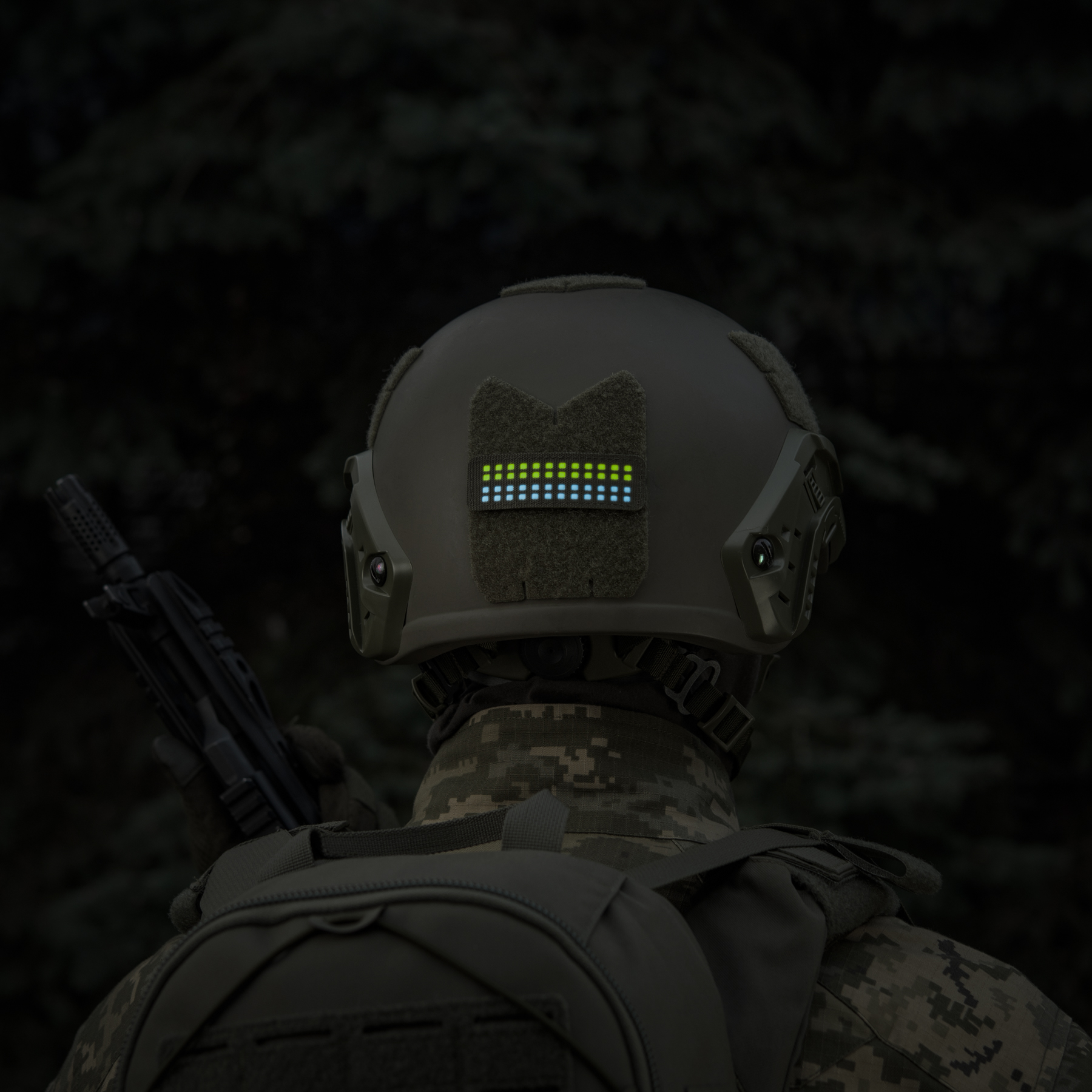 M-Tac нашивка флаг Украины 25х80 Laser Cut Ranger Green/Yellow/Blue/GID — 6