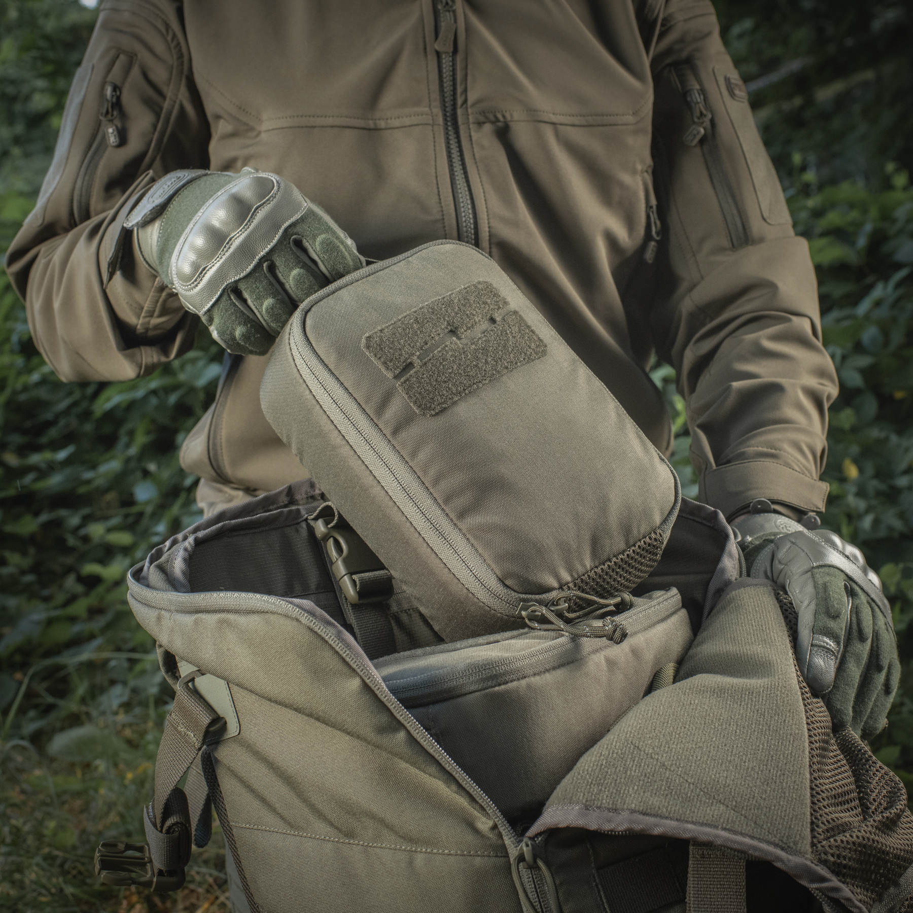 M-Tac органайзер утилитарный Elite Small (22х14 см) Ranger Green — 7
