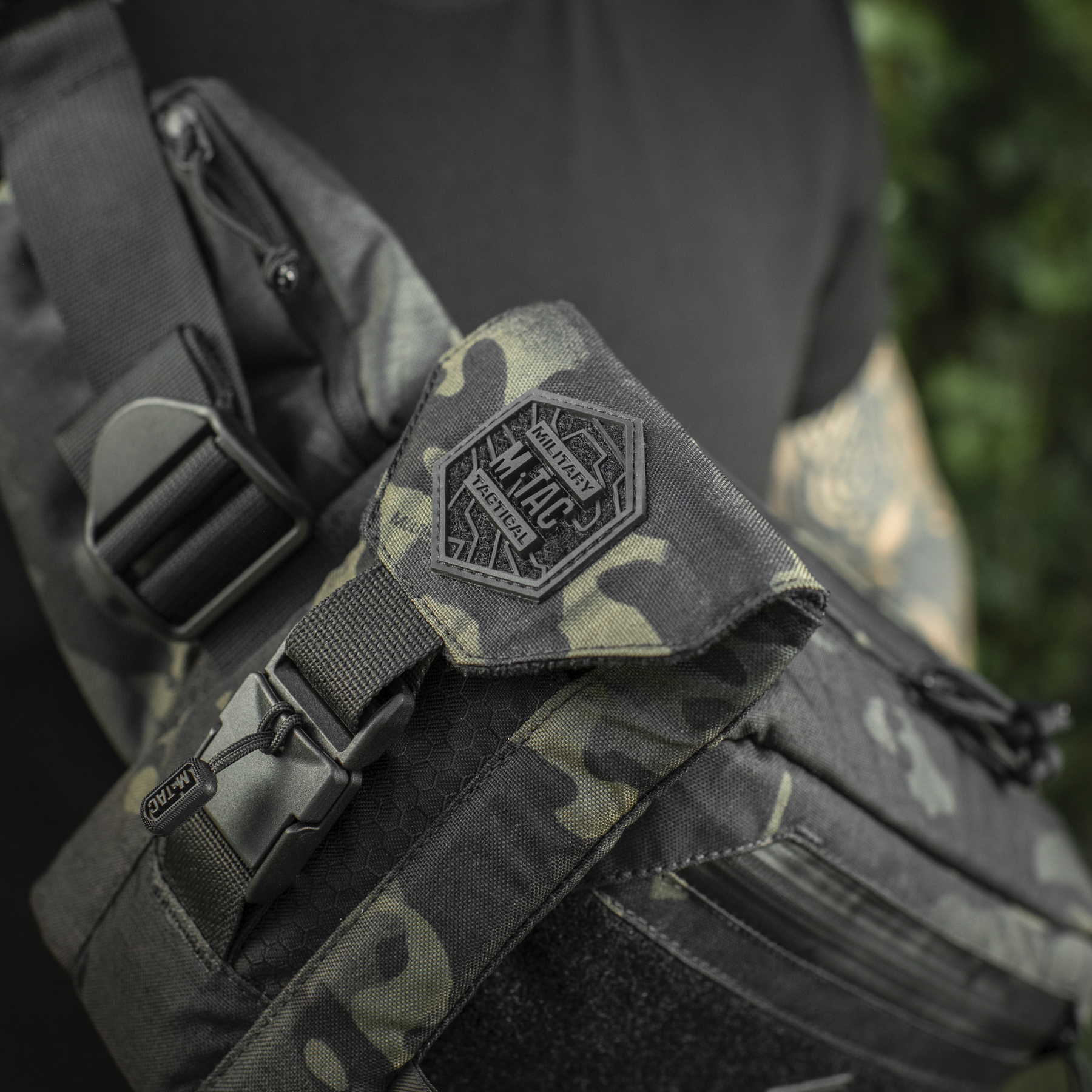 M-Tac подсумок для смартфона Elite Large Hex Multicam Black/Black — 10