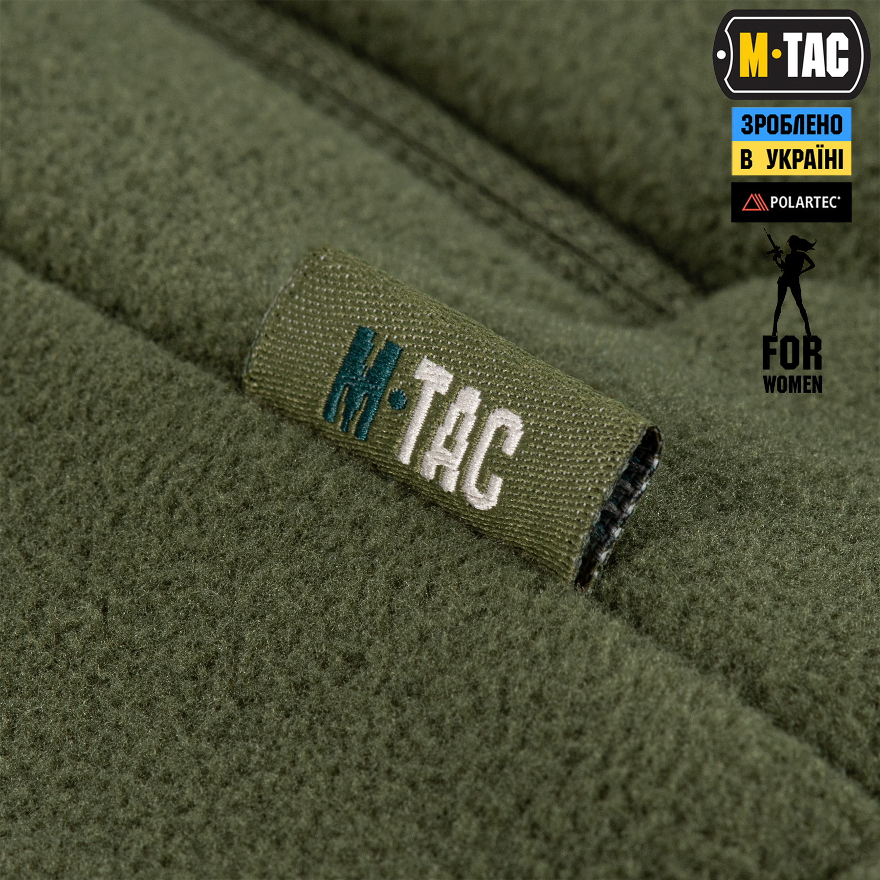 M-Tac куртка Combat Fleece Polartec Jacket Lady Army Olive — 7