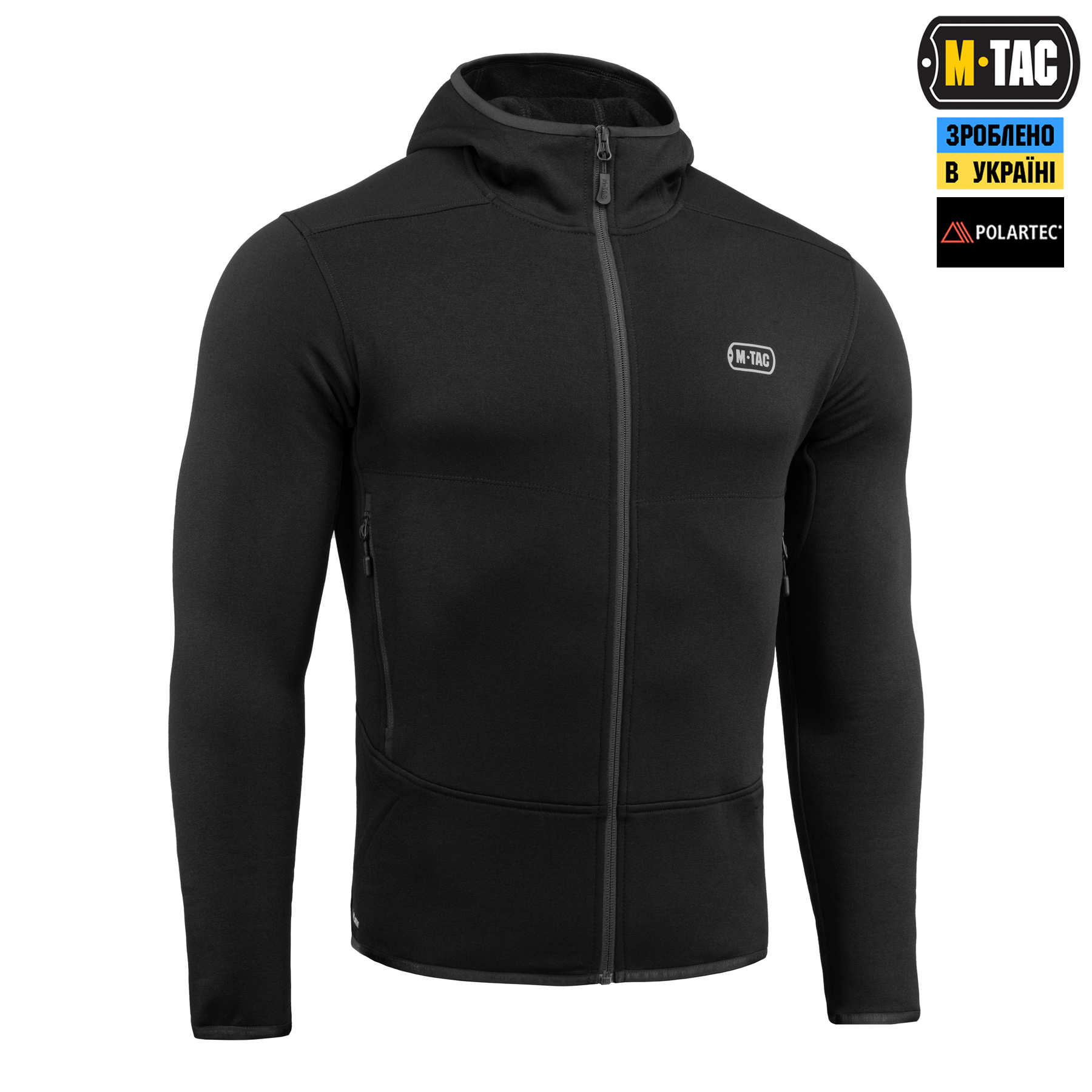 M-Tac кофта Shadow Fleece Polartec Black — 4