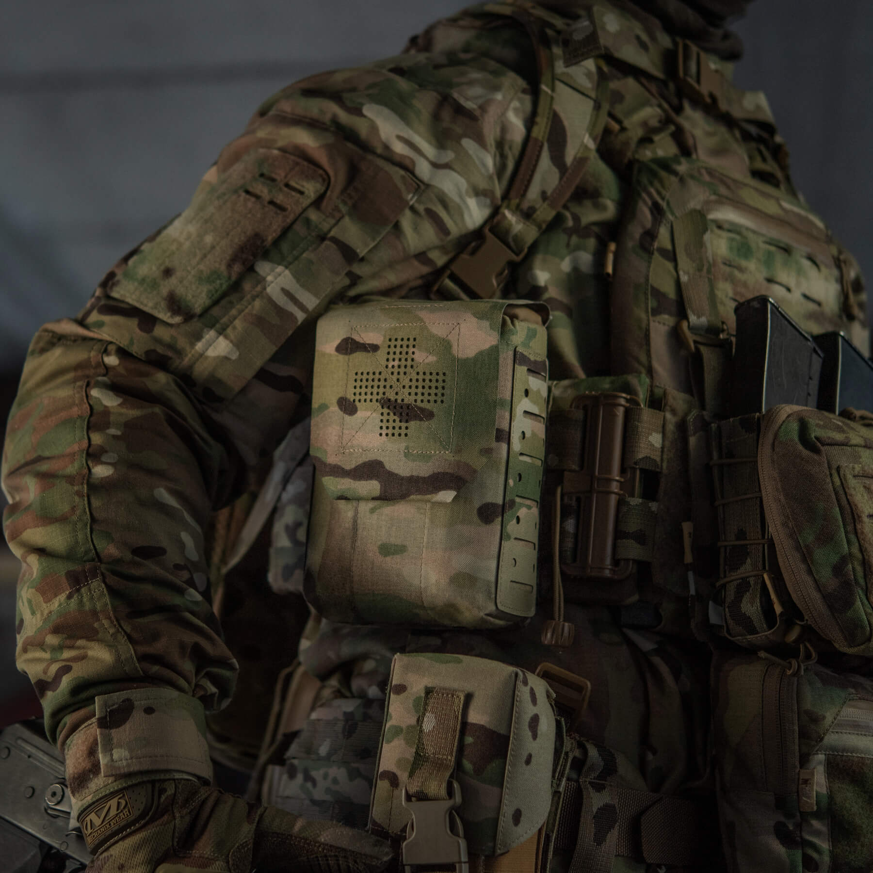 M-Tac подсумок медицинский вертикальный Large Gen.II Elite Multicam — 20