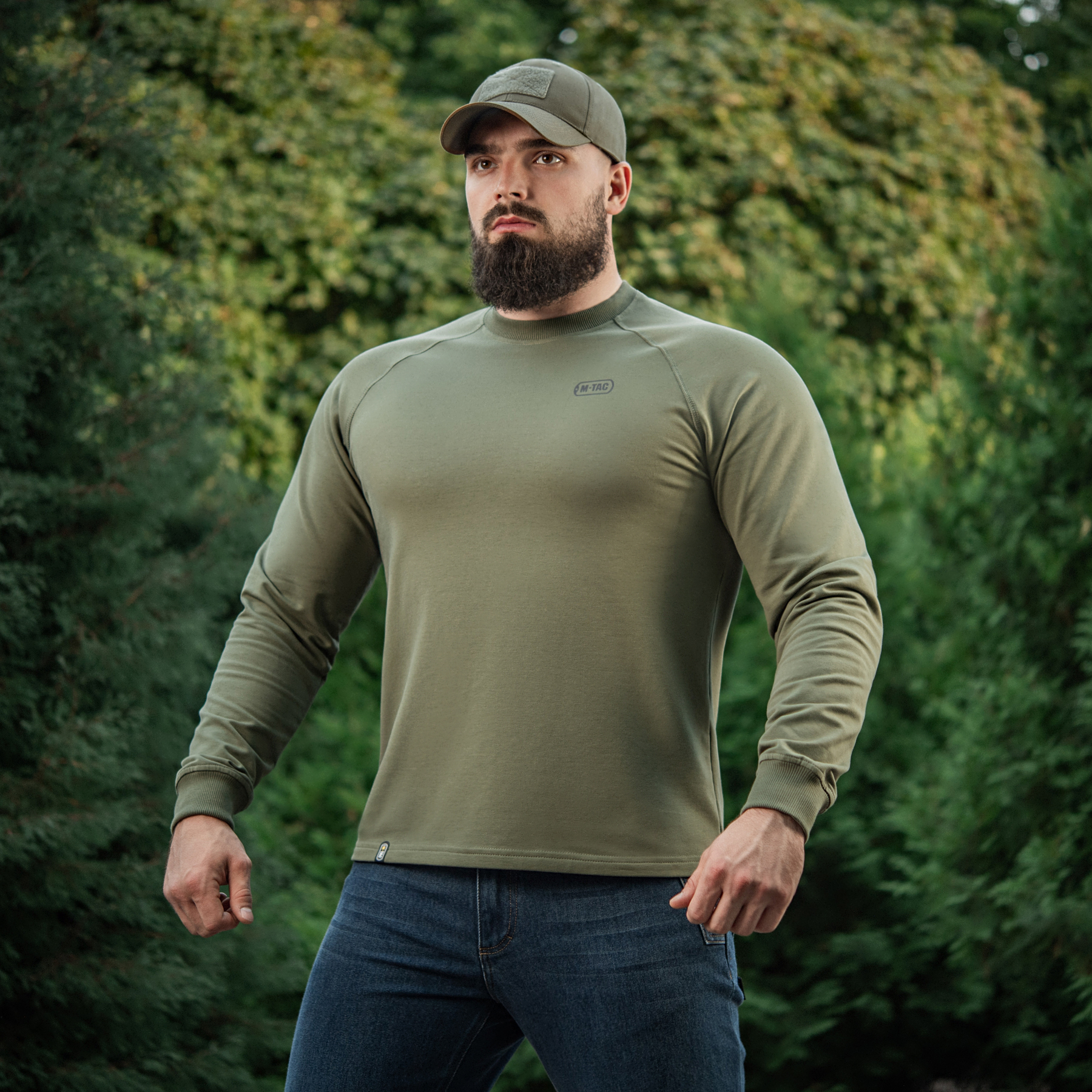 M-Tac реглан Athlete Light Olive — 8