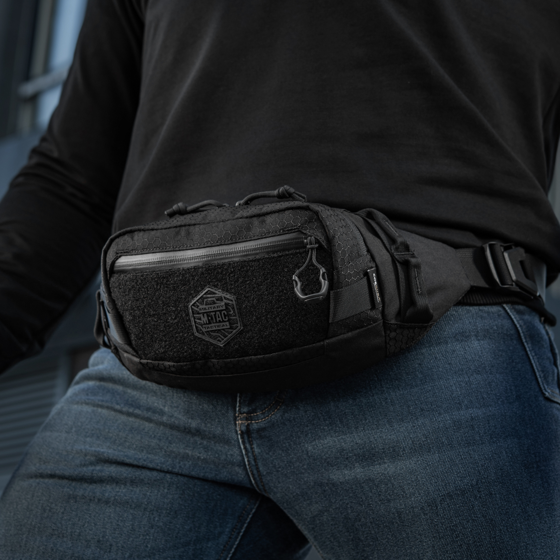 M-Tac сумка Waist Bag Hex Black — 14