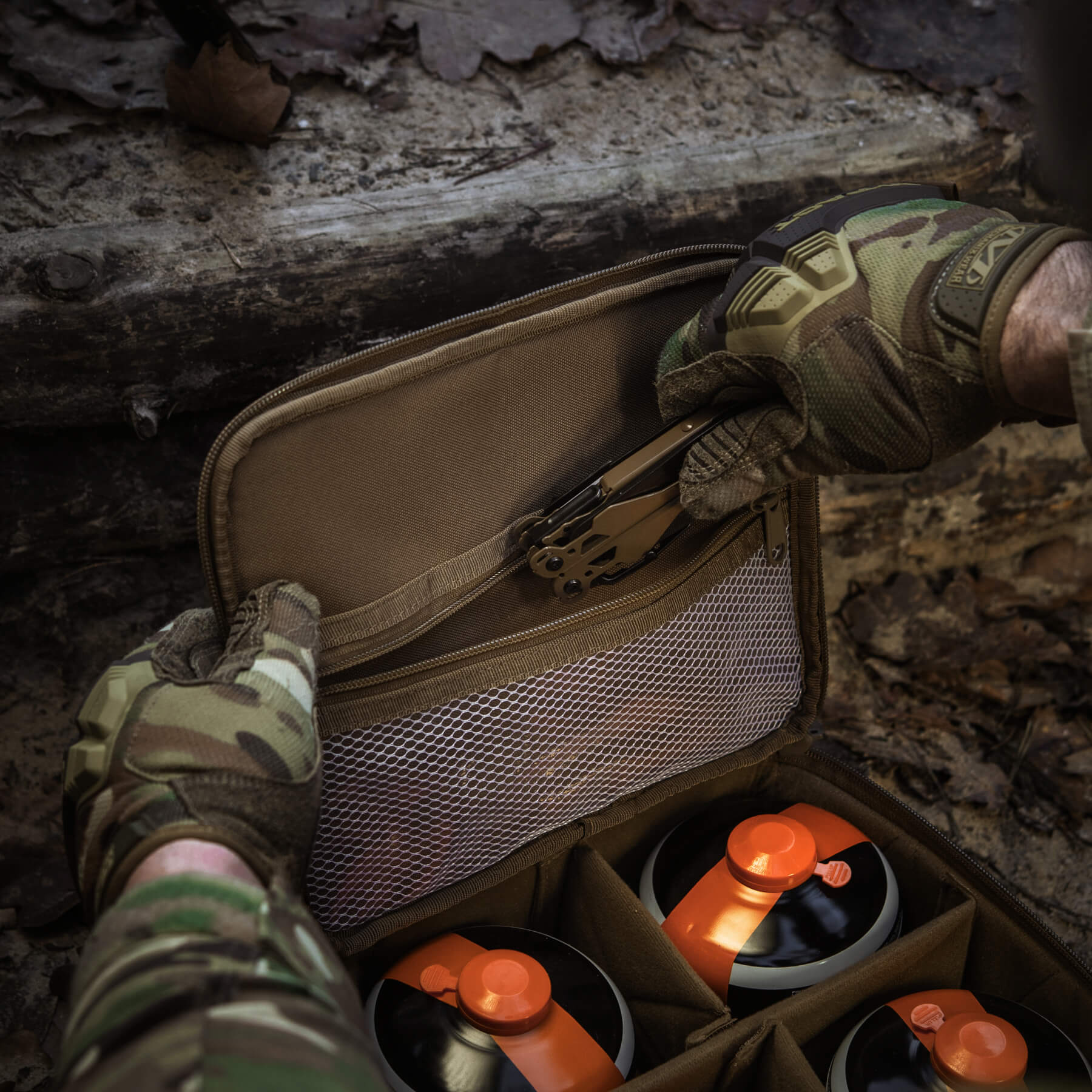 M-Tac органайзер утилитарный Hardshell Utility box L Coyote — 25