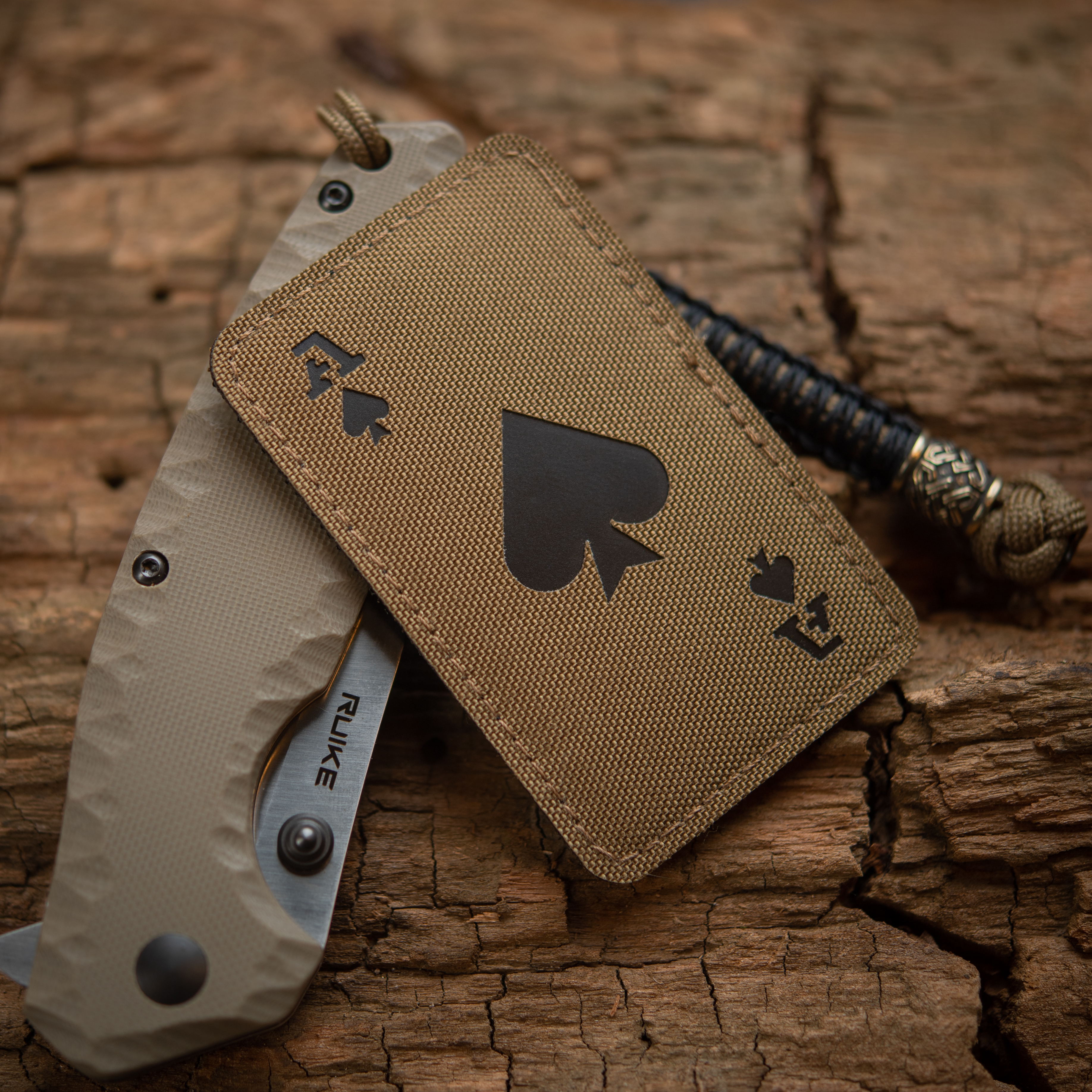 M-Tac нашивка Ace of Spades Laser Cut Coyote/Black — 5