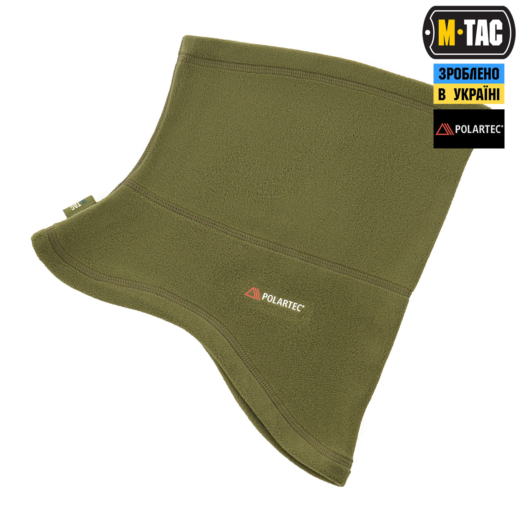 M-Tac шарф-труба анатомический Polartec Army Olive — 4