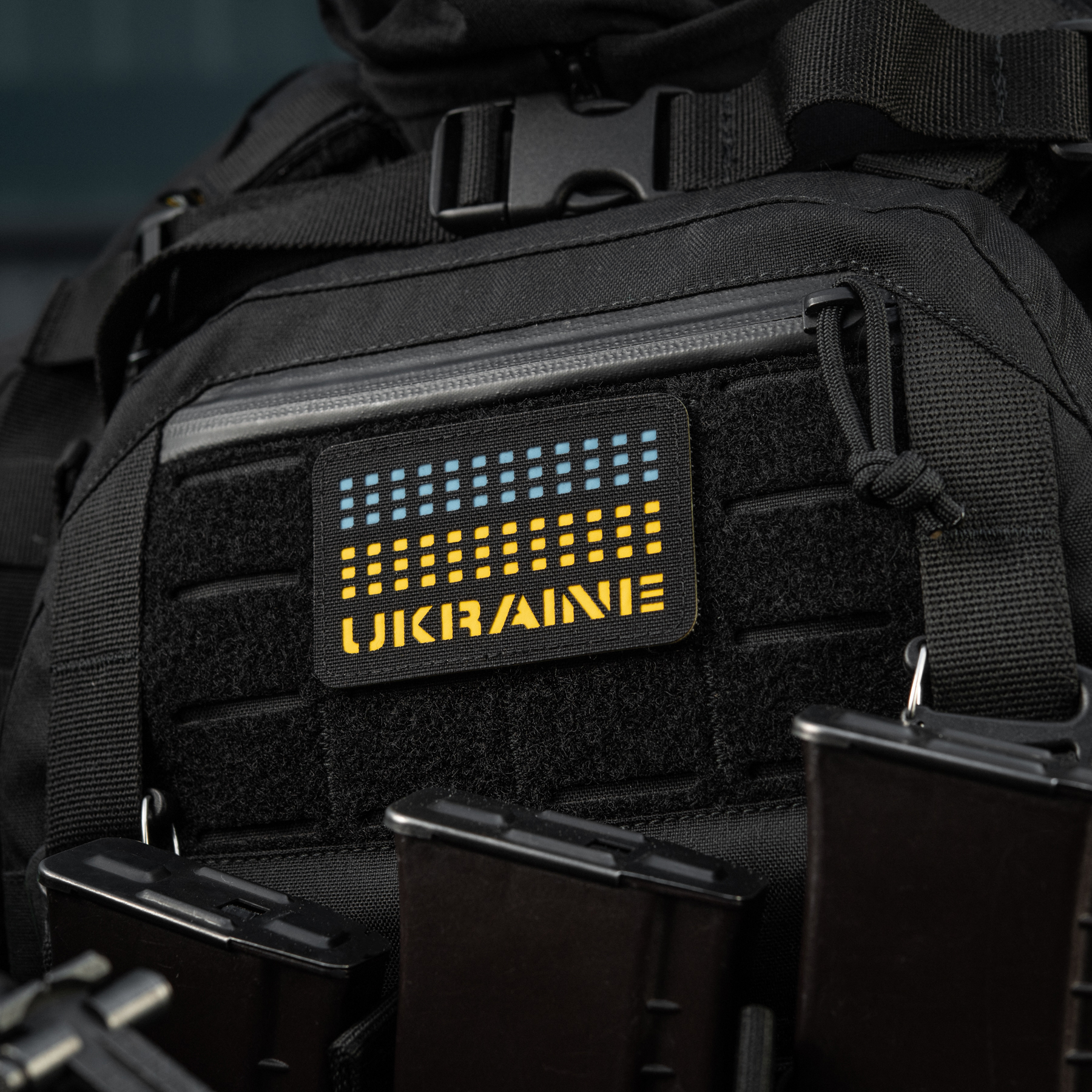 M-Tac нашивка Ukraine Laser Cut Black/Yellow/Blue/GID — 7