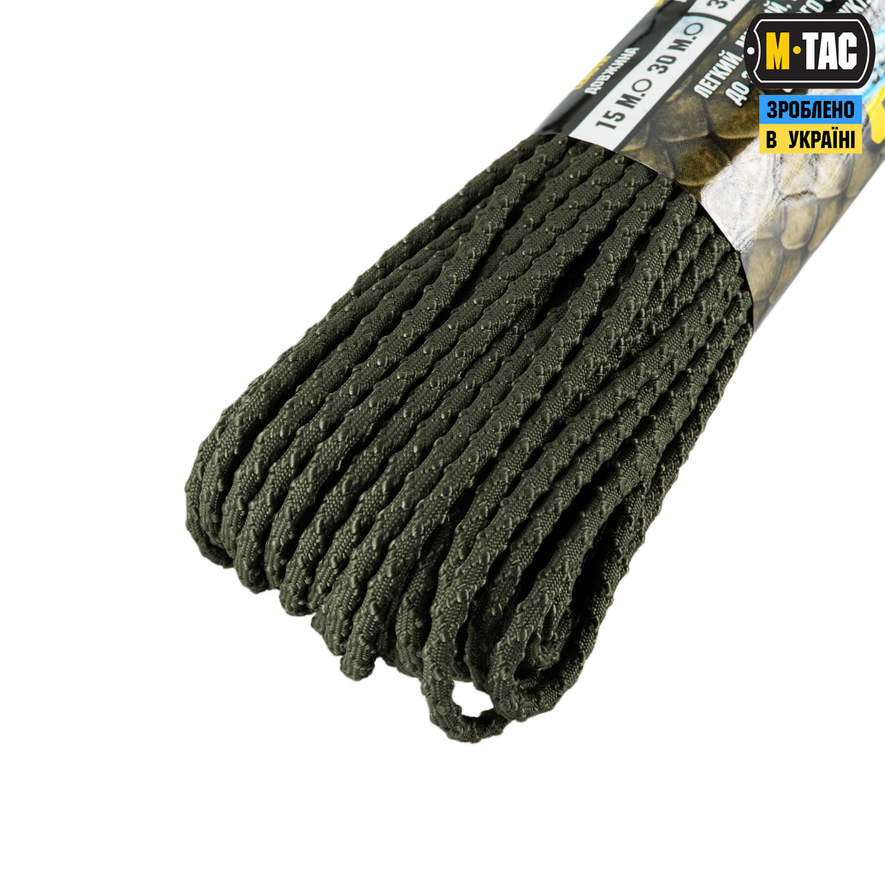 M-Tac паракорд Dragon Cord 30m Ranger Green — 4