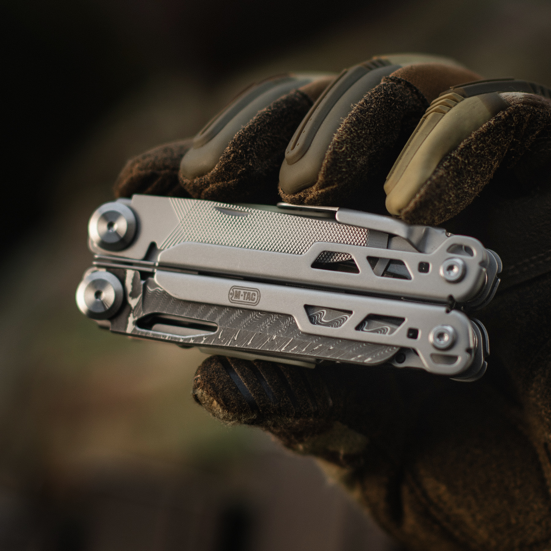 M-Tac мультитул Type 12 Steel/Damascus — 21