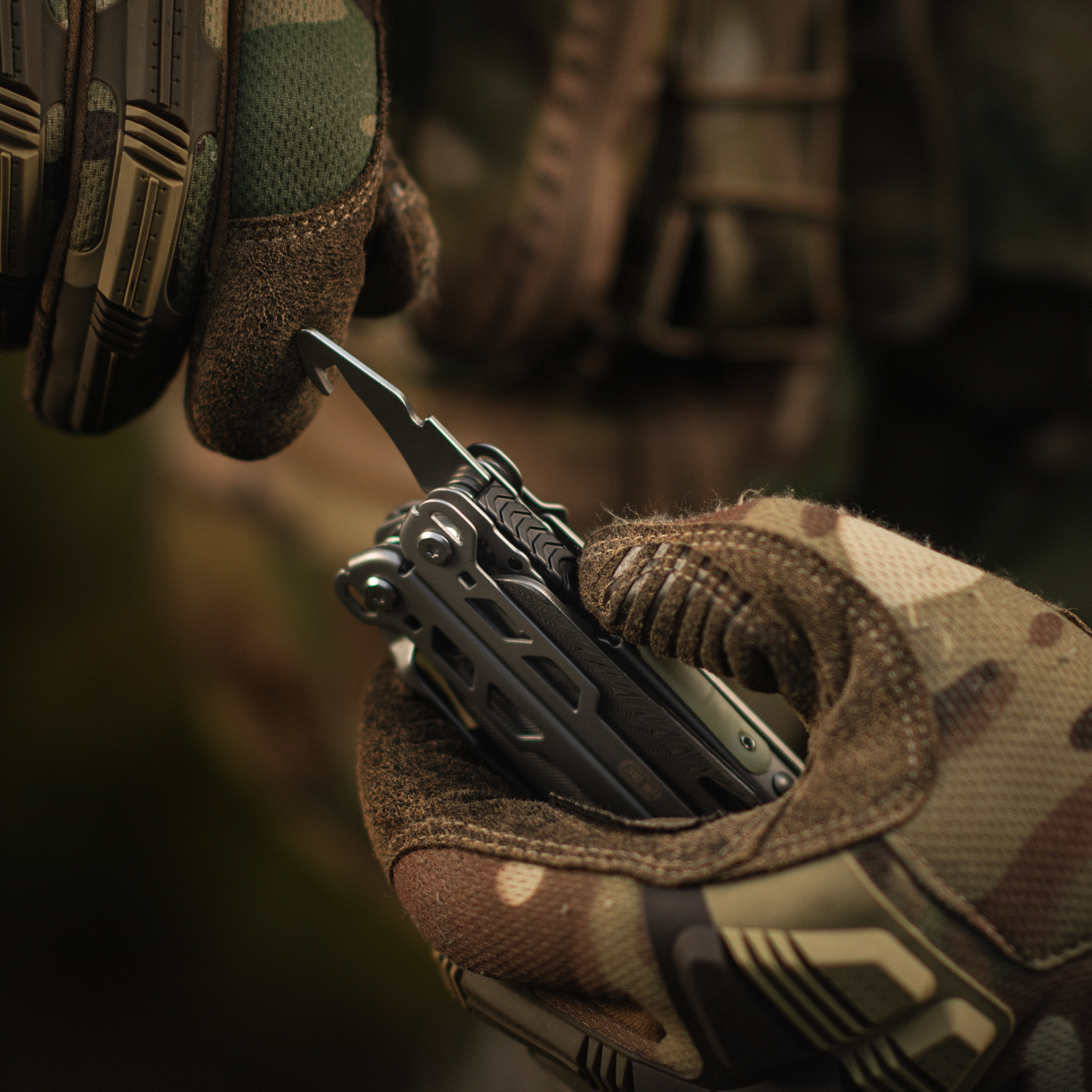 M-Tac мультитул Type 12 Steel/Damascus — 37