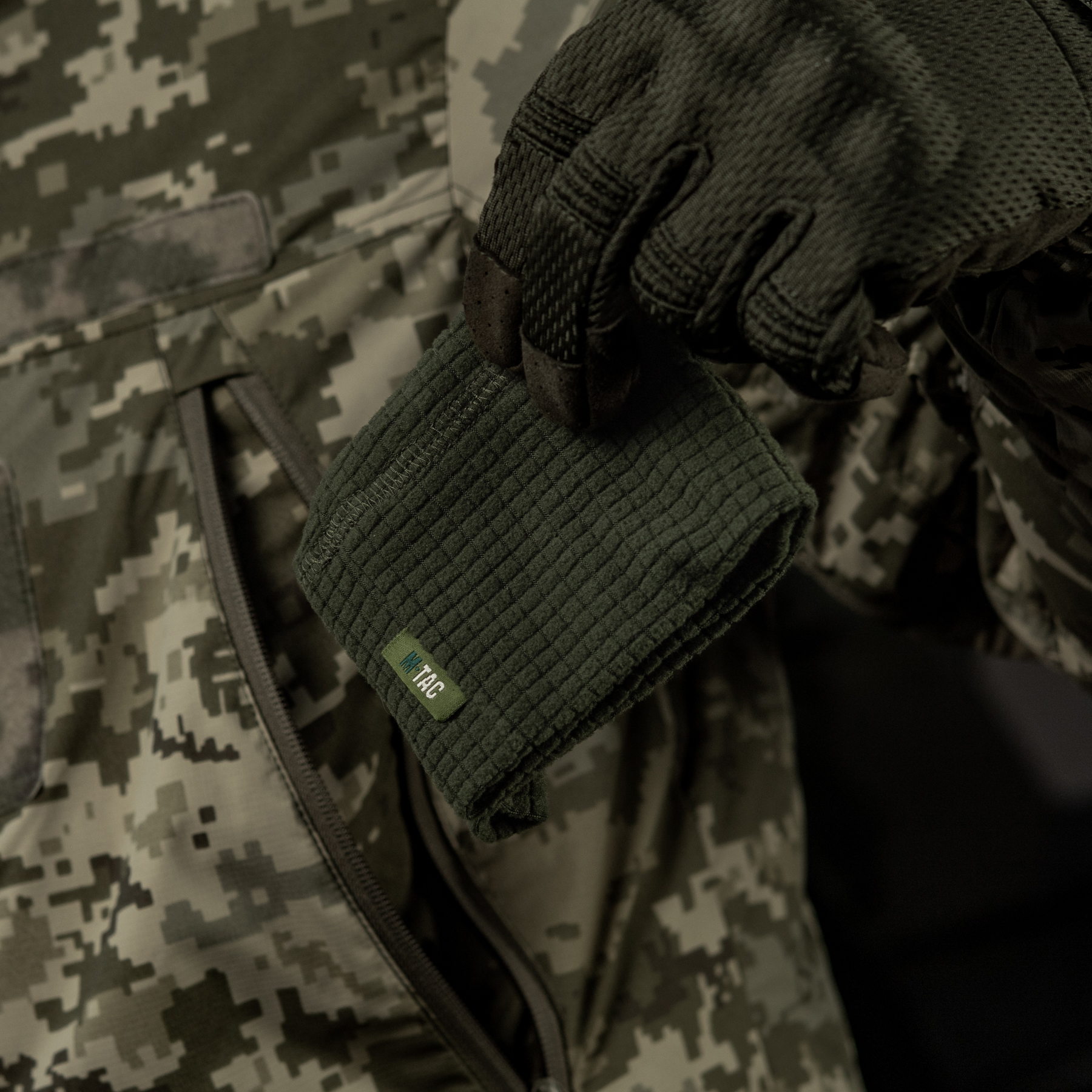 M-Tac шапка-подшлемник флис рип-стоп Army Olive — 16