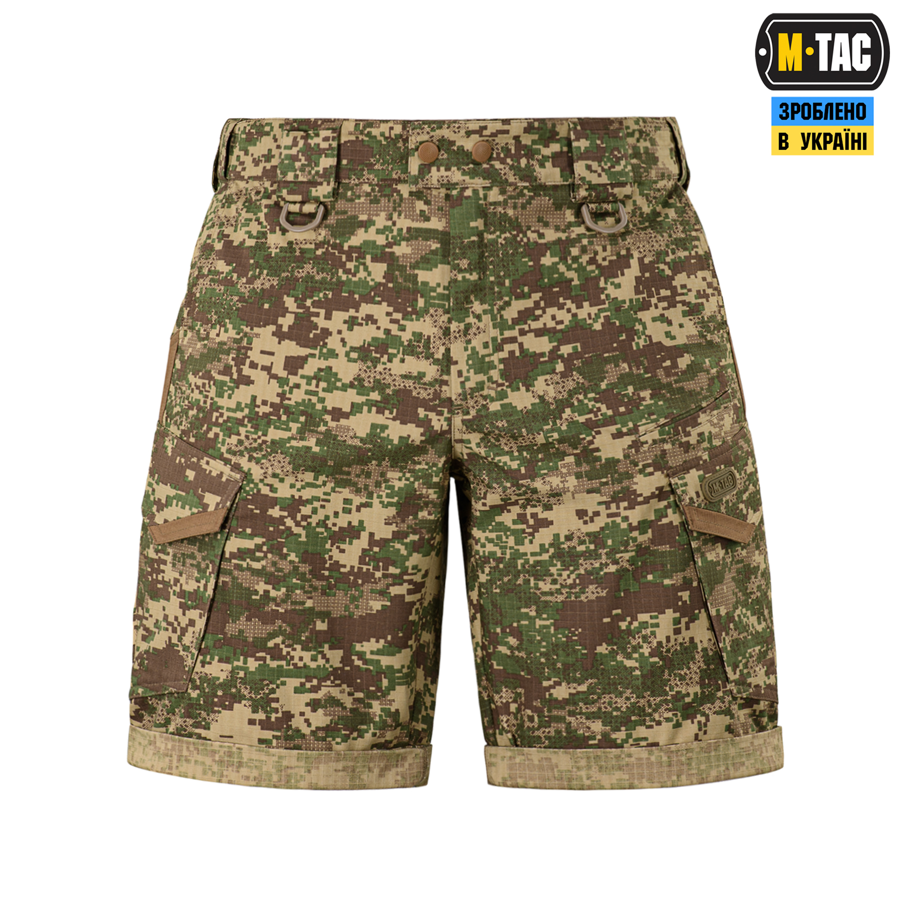 M-Tac шорты Aggressor Gen.II рип-стоп NGU Camo — 3