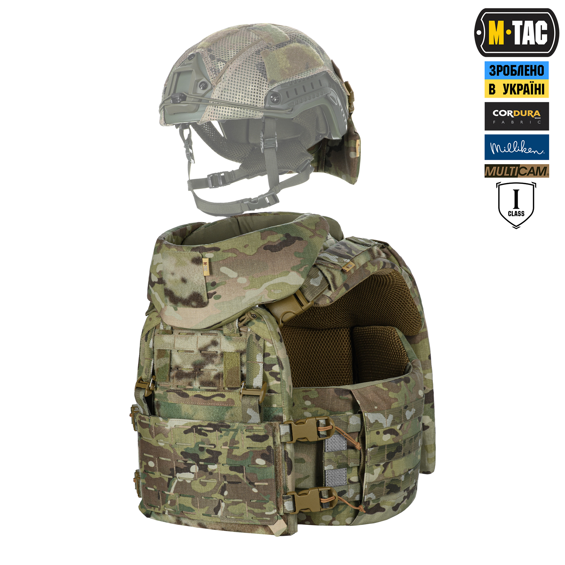 M-Tac Plate Carrier CORSET Elite FAST (розмір плити М) Multicam — 17