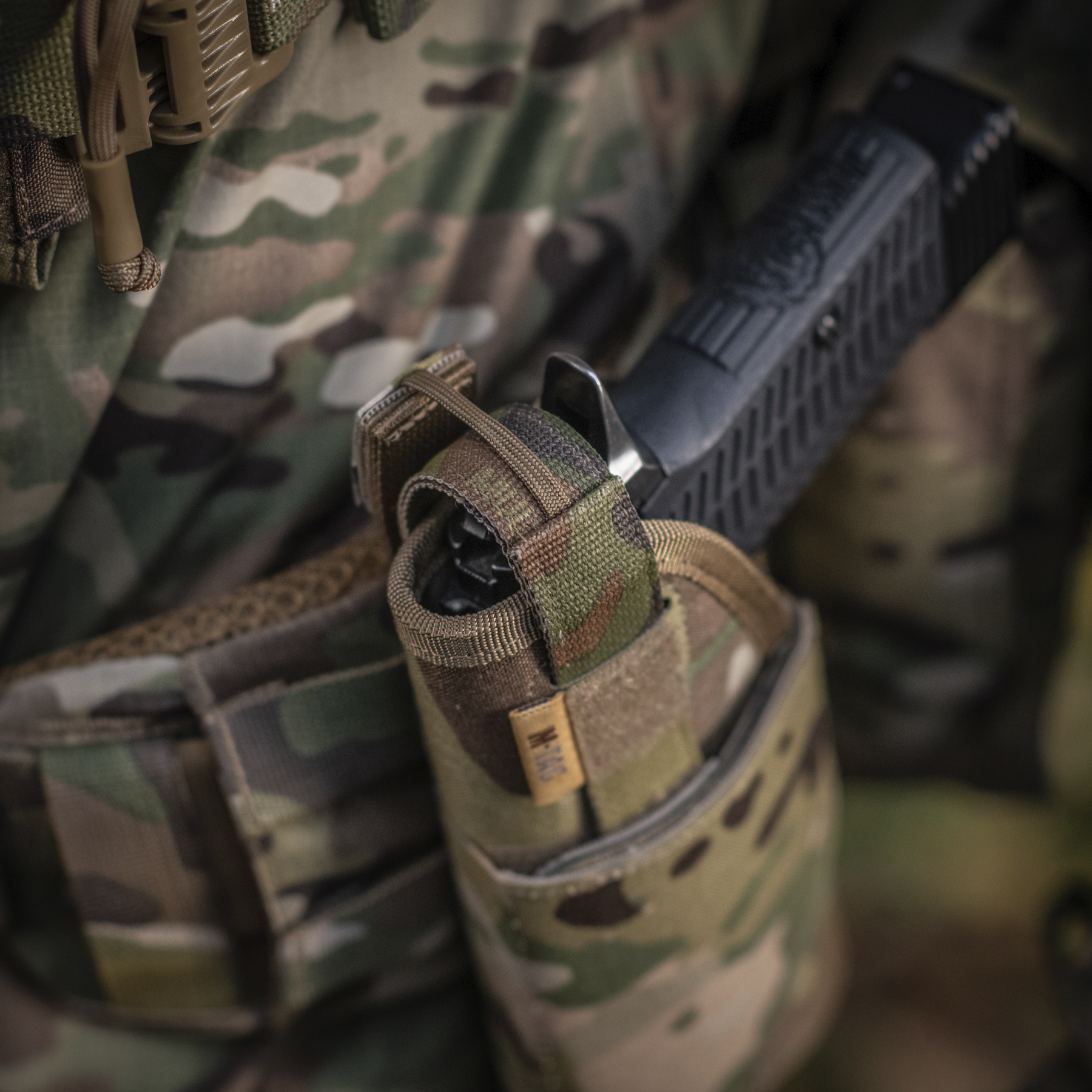 M-Tac кобура универсальная Elite Left Multicam — 14