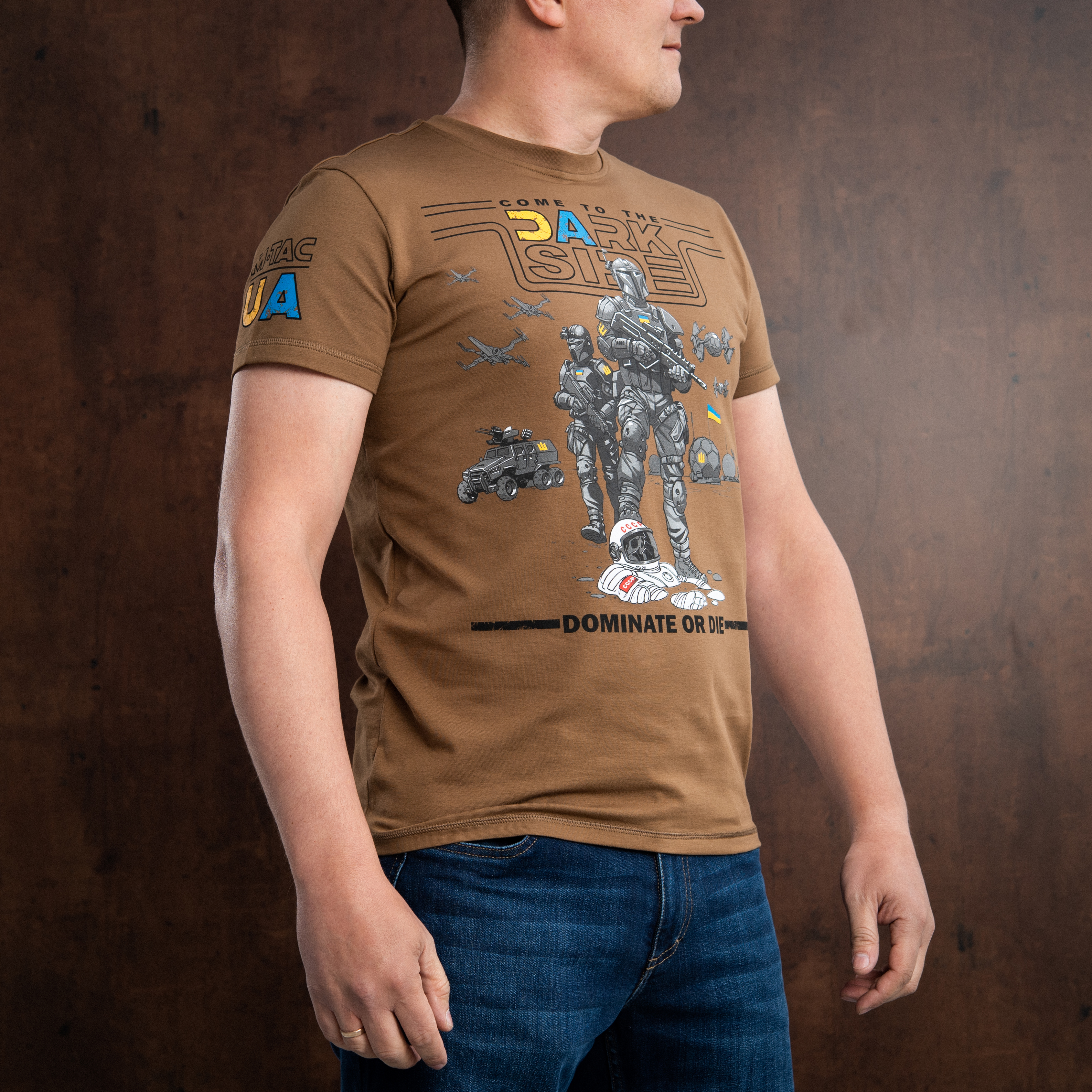 M-Tac футболка UA Side Coyote Brown — 7
