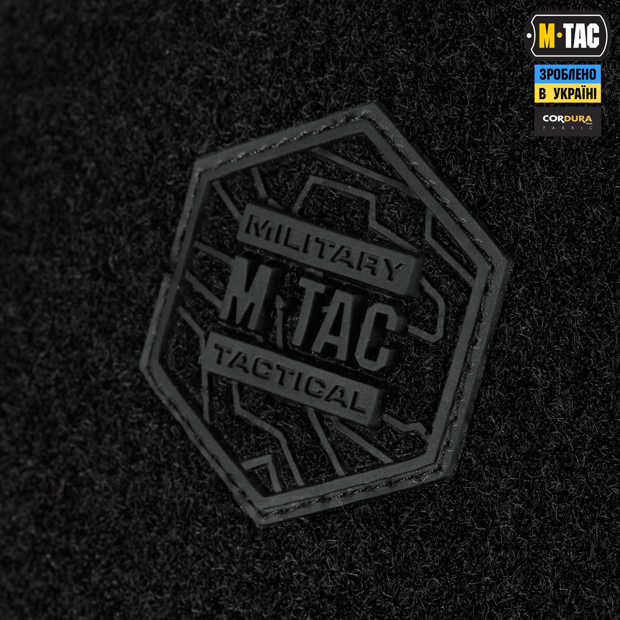 M-Tac сумка Sphaera Hardsling Bag Large с липучкой Elite Black — 9