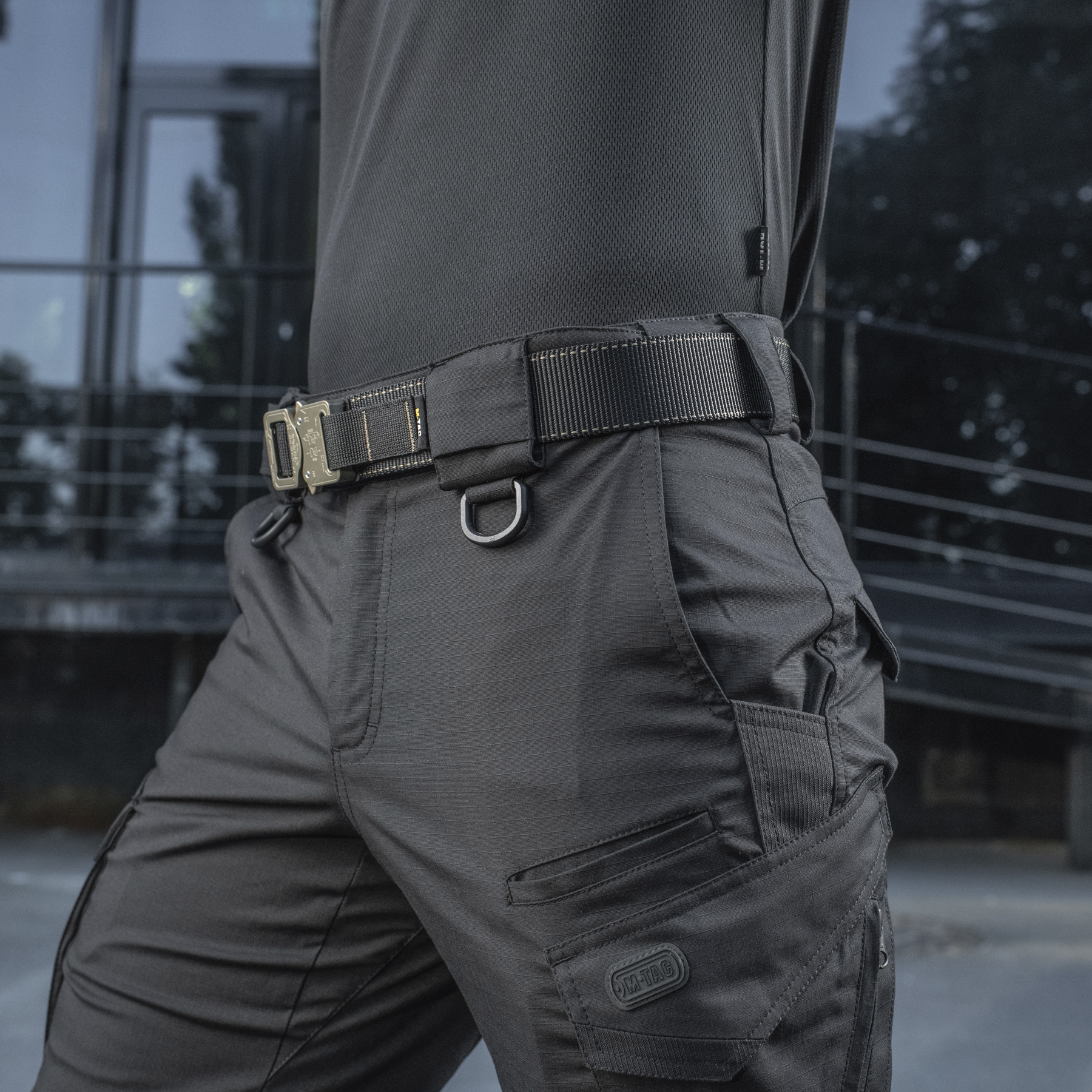M-Tac ремень Cobra Buckle Belt Black — 13