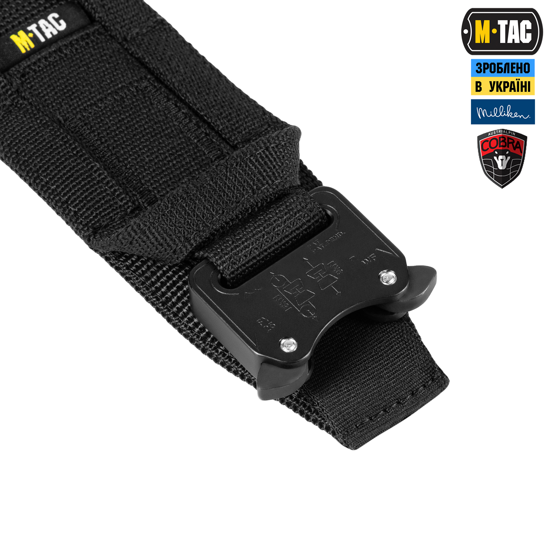 M-Tac ремень Range Belt Cobra Buckle Gen.IV Black — 4