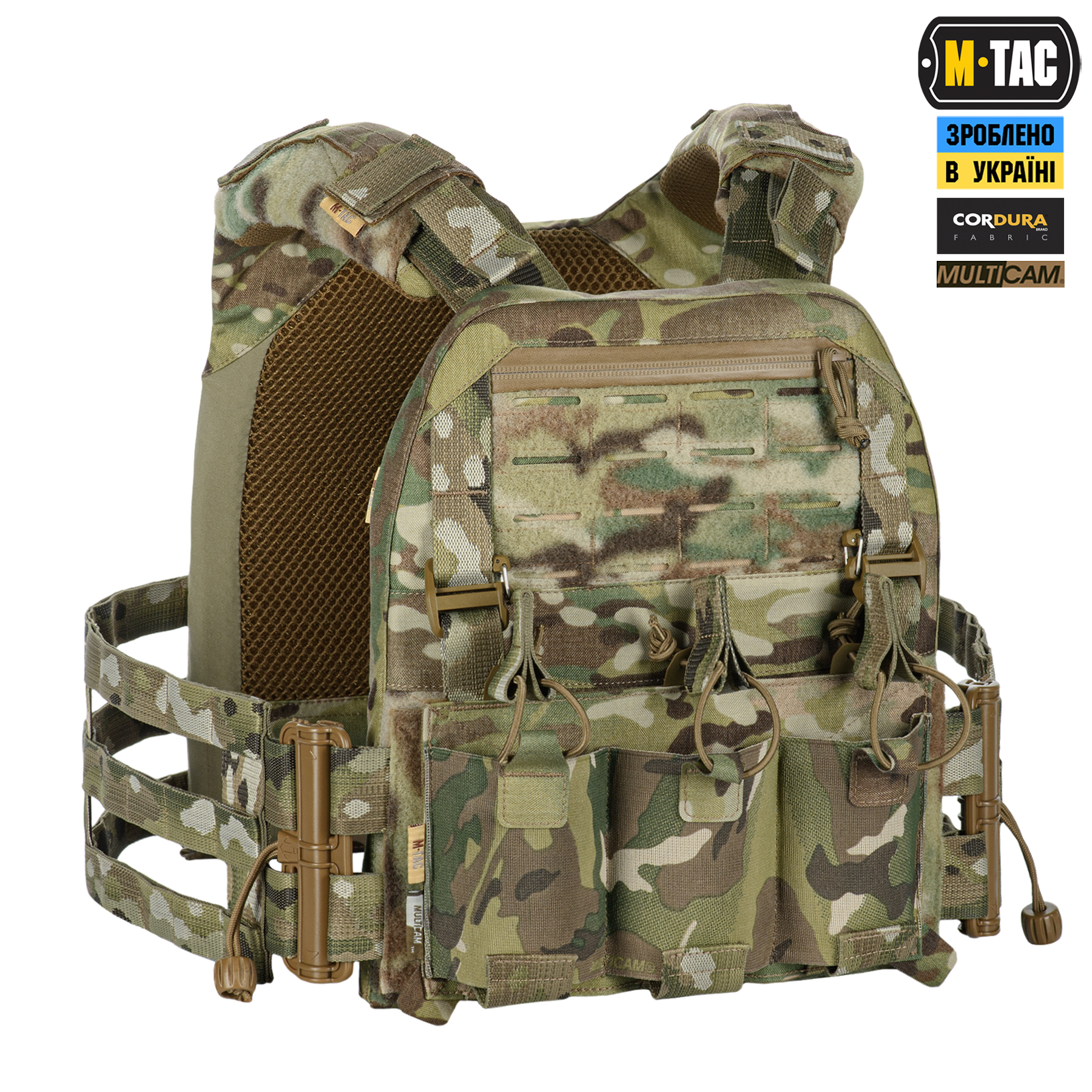M-Tac плитоноска Cuirass Elite Multicam — 4